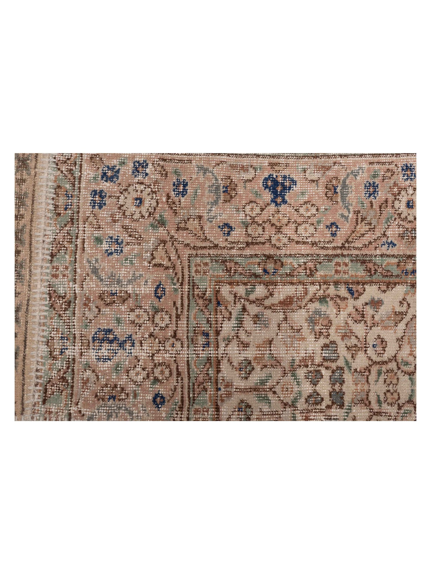 Turkish Vestige Patchwork 109016 Beige 8.3x9.10 Hand Knotted Rug
