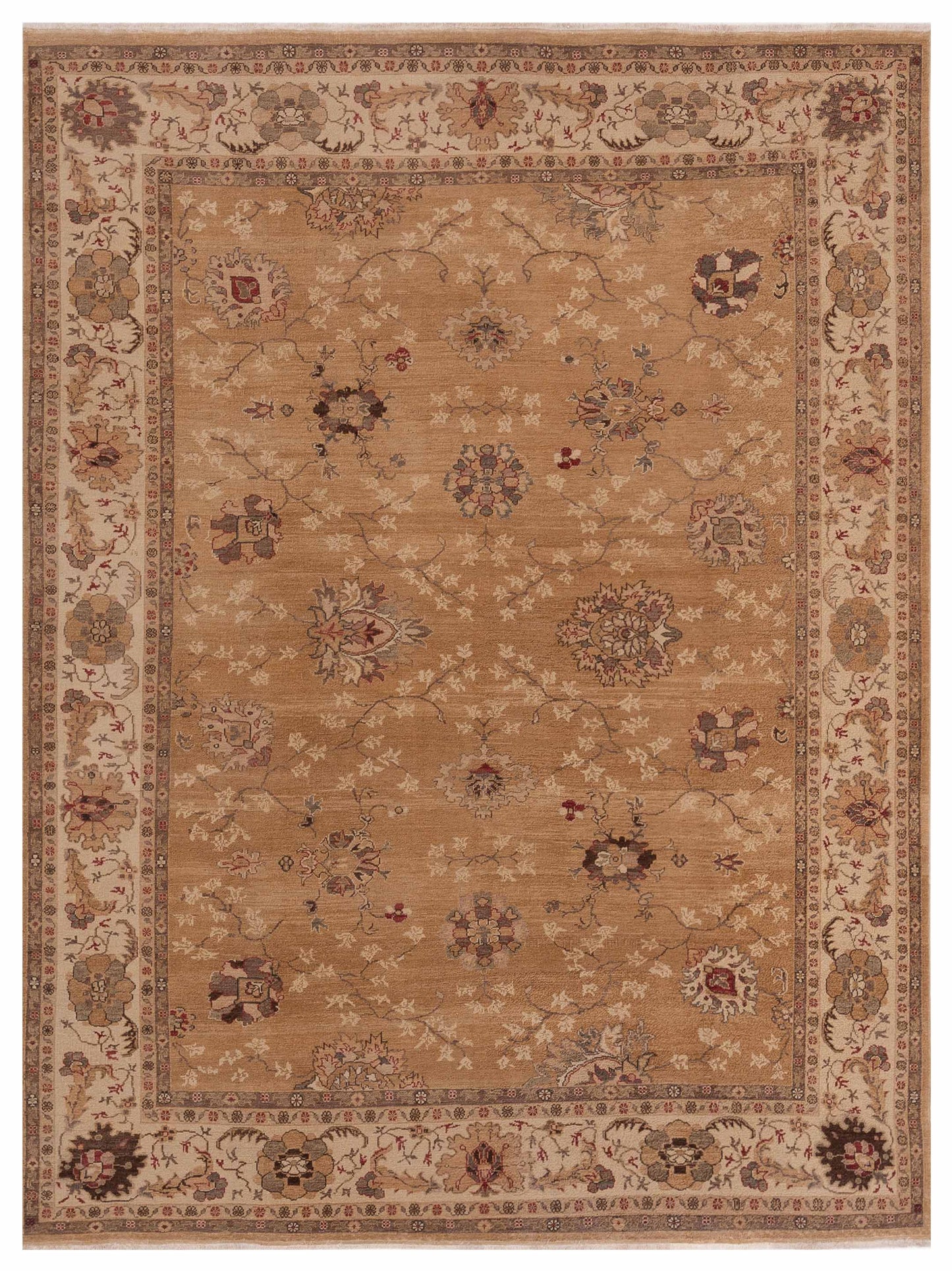 Pasha Turkish Elvan  Gold Ivory Traditional