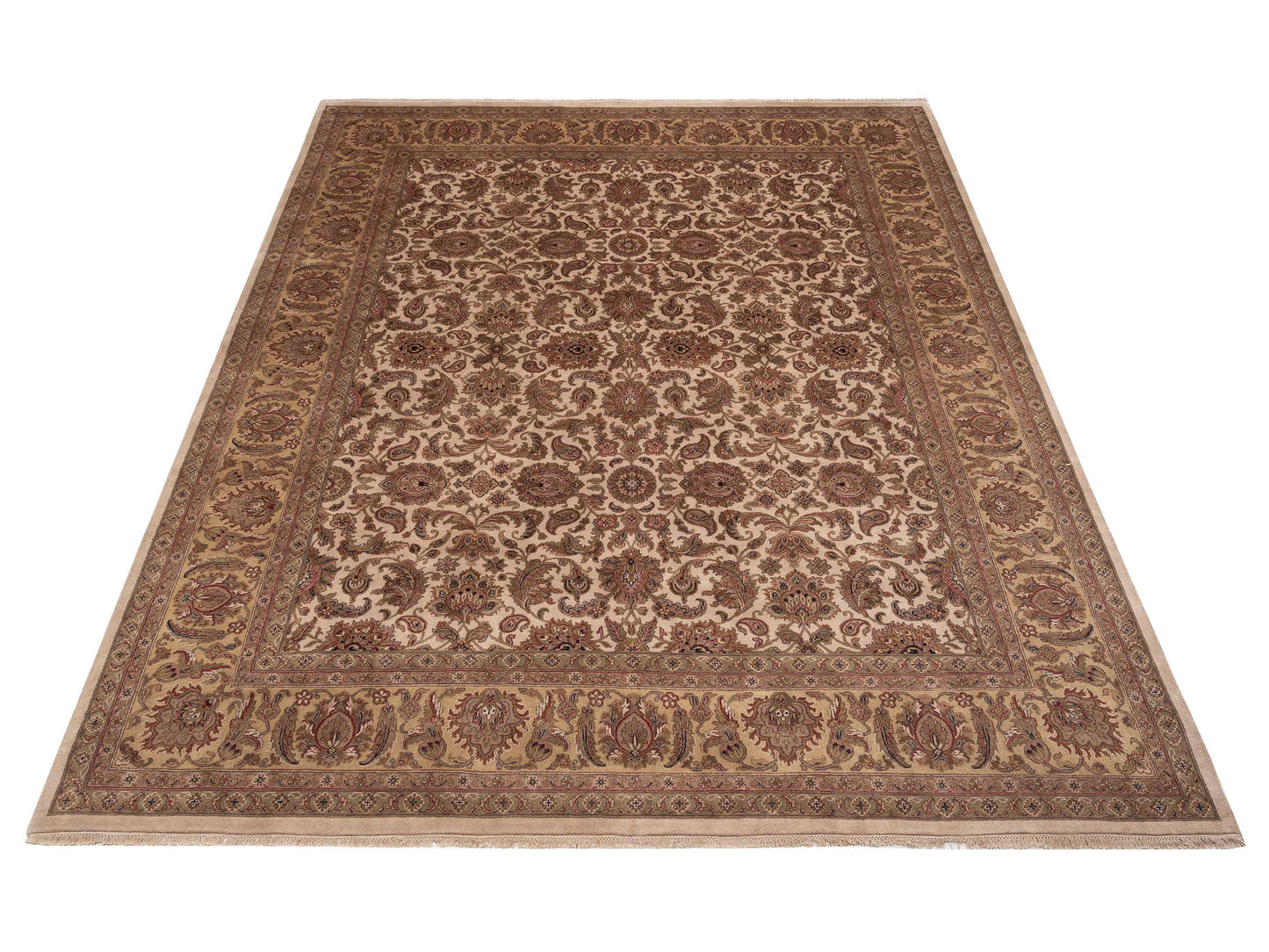Royal 99023 Ivory Gold 12x15 Hand Knotted Rug
