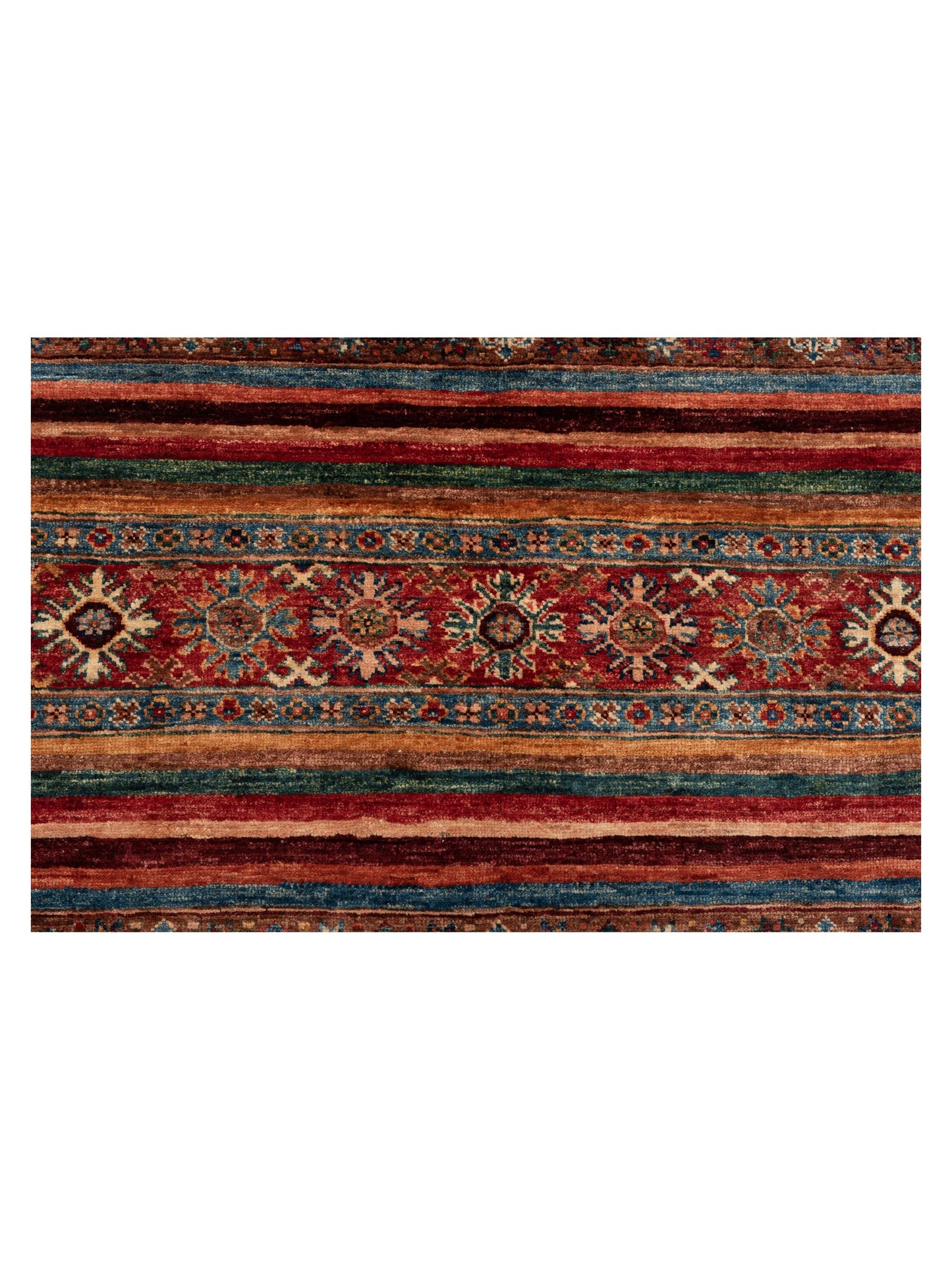 Khorjin 149064 Multi Multi 4.1x6 Hand Knotted Rug