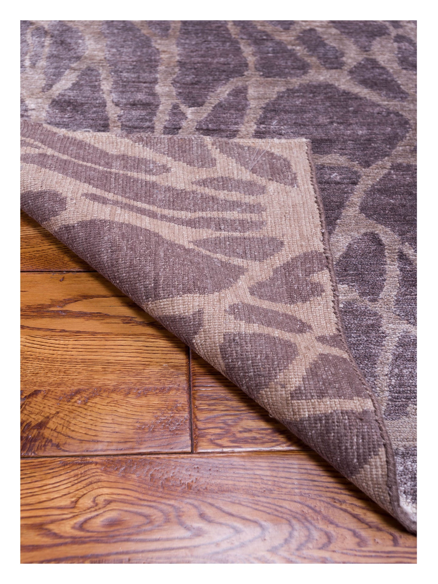 Tibetino 120522 Brown 4x6 Hand Knotted Rug