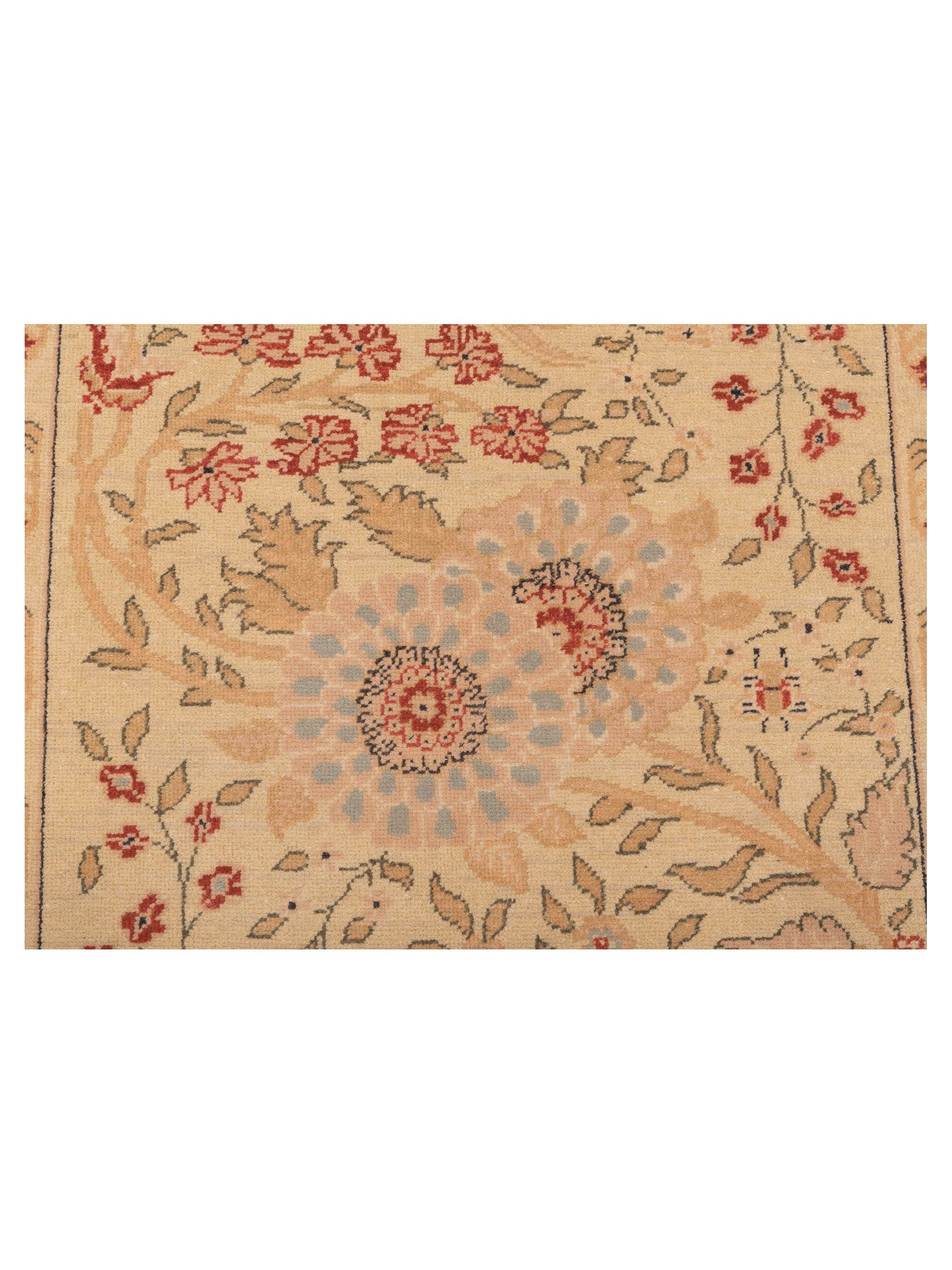 Bouquet 107404 Ivory Ivory 4x6.5 Hand Knotted Rug