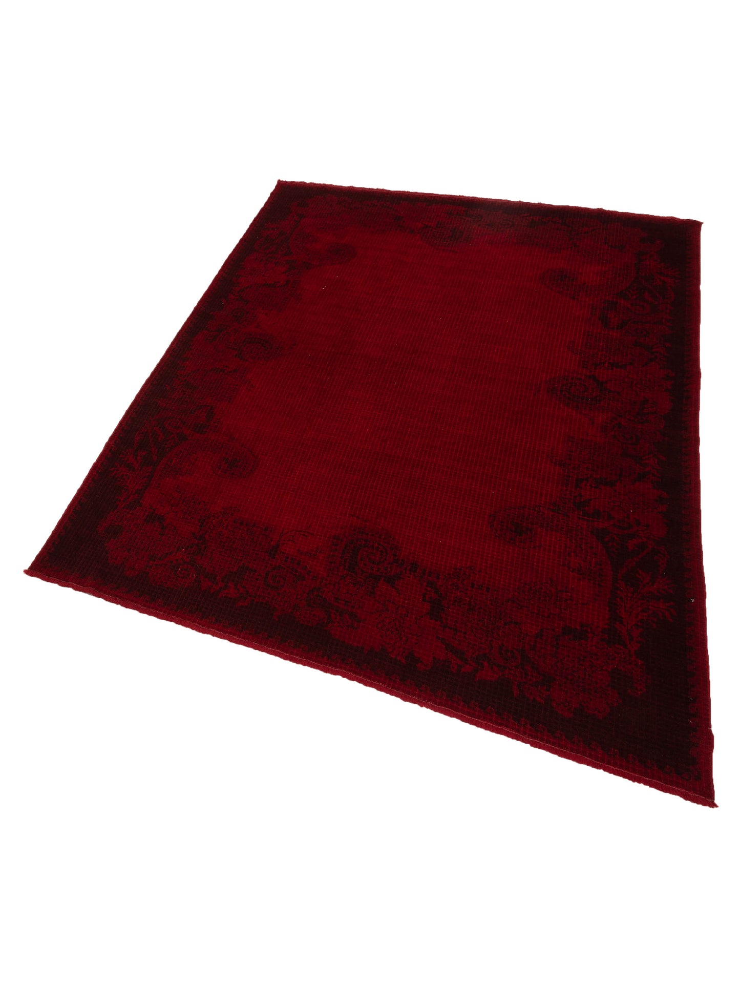 Vintage 108993 Red 6.10x9 Hand Knotted Rug