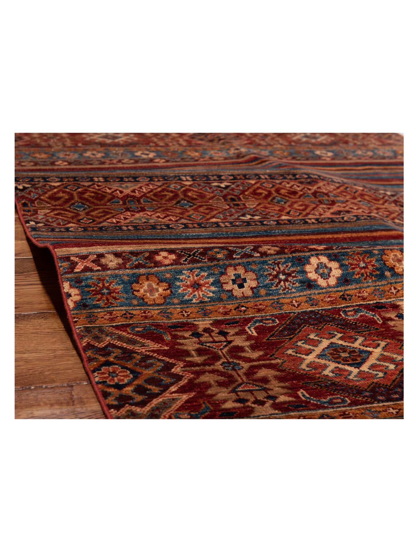 Khorjin 145490 Multi 4.1x6.2 Hand Knotted Rug