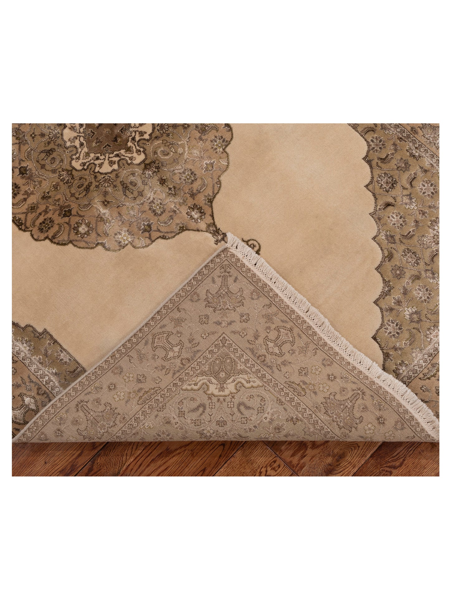 Imperial 116470 Ivory Beige 4.1x6.4 Hand Knotted Rug