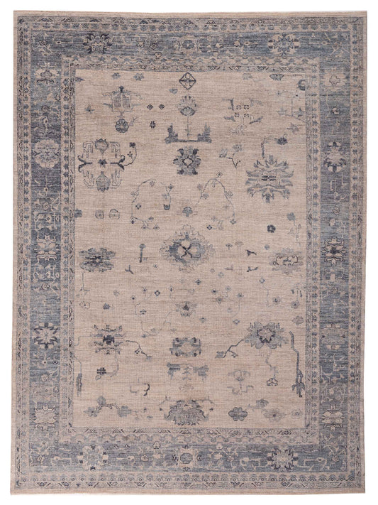 Anadol Angora Oushak  Silver Blue Traditional