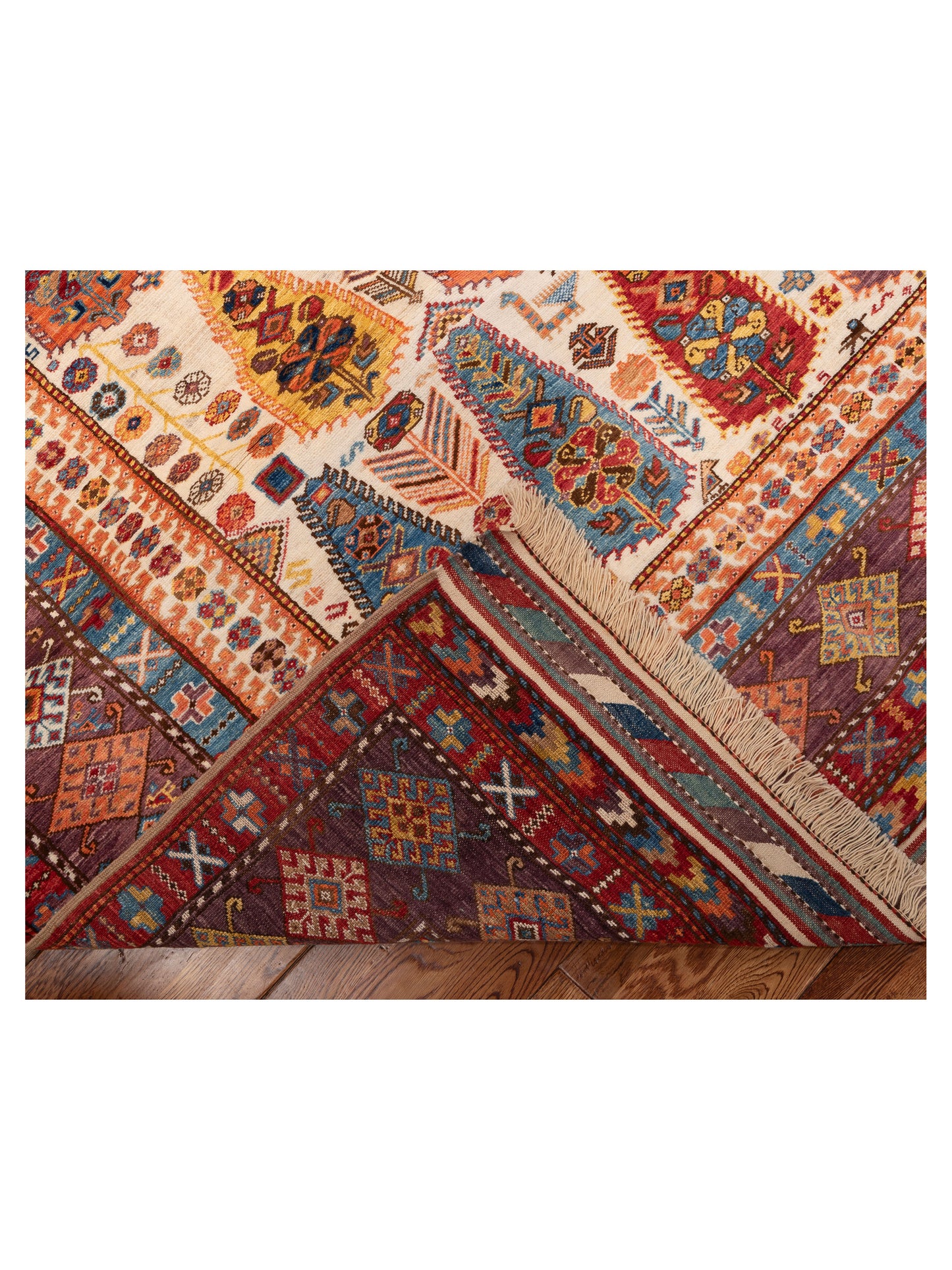Sultan 152378 Multi Multi 7.3x9.9 Hand Knotted Rug
