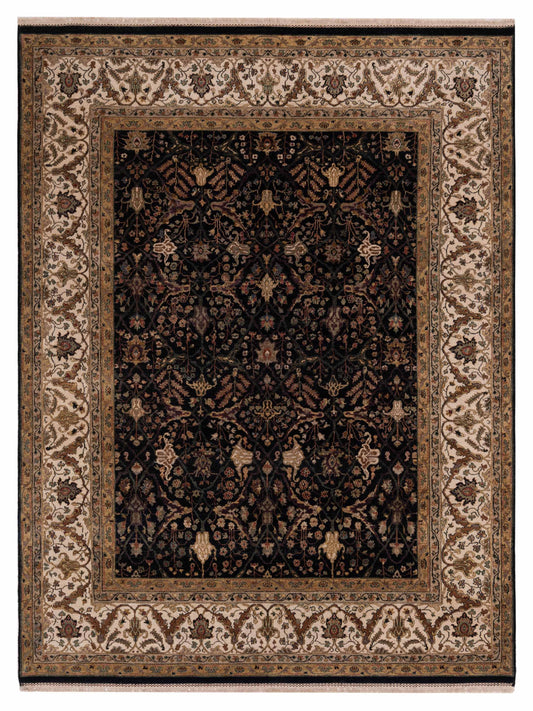 Rajpur Platinum  Navy Ivory Traditional