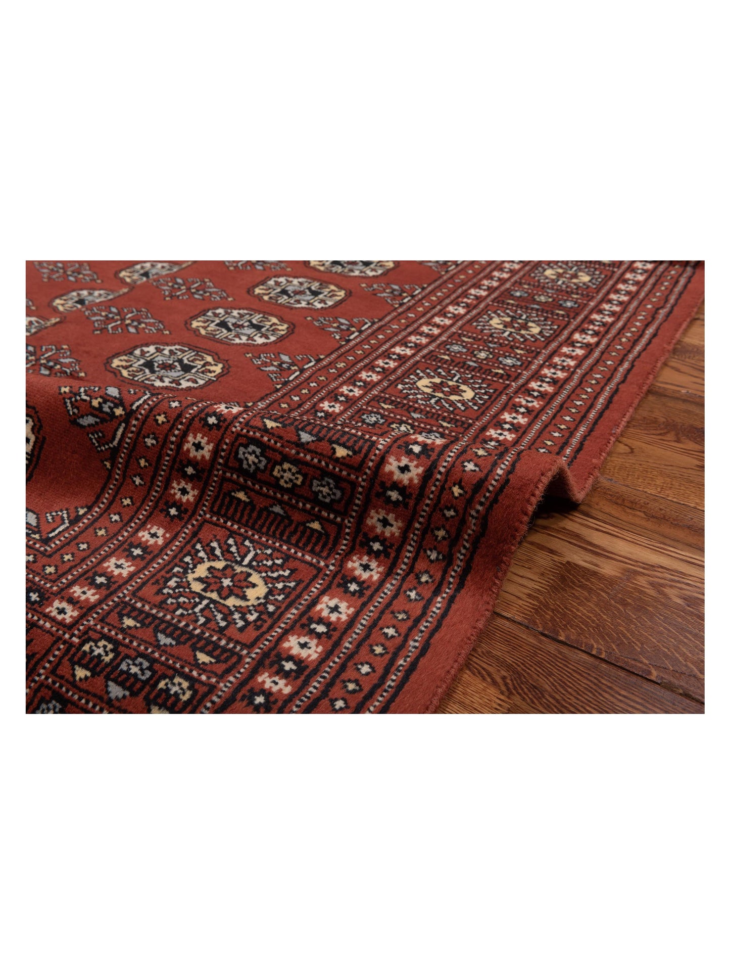 Bokhara 121135 Rust 5.1x8.1 Hand Knotted Rug