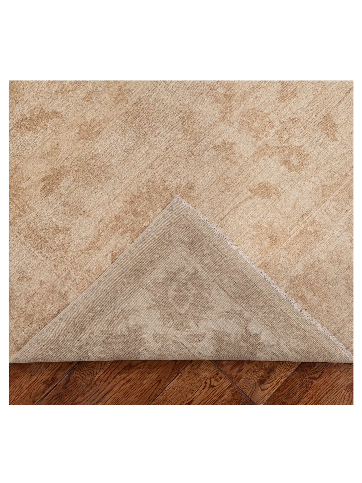 Sultan 116804 Ivory Ivory 6.3x8.9 Hand Knotted Rug