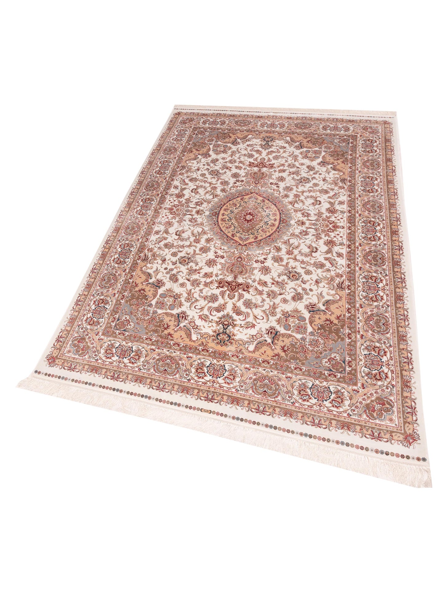 Antalya 150015 Ivory Ivory 6.5x10 Machine Made Rug