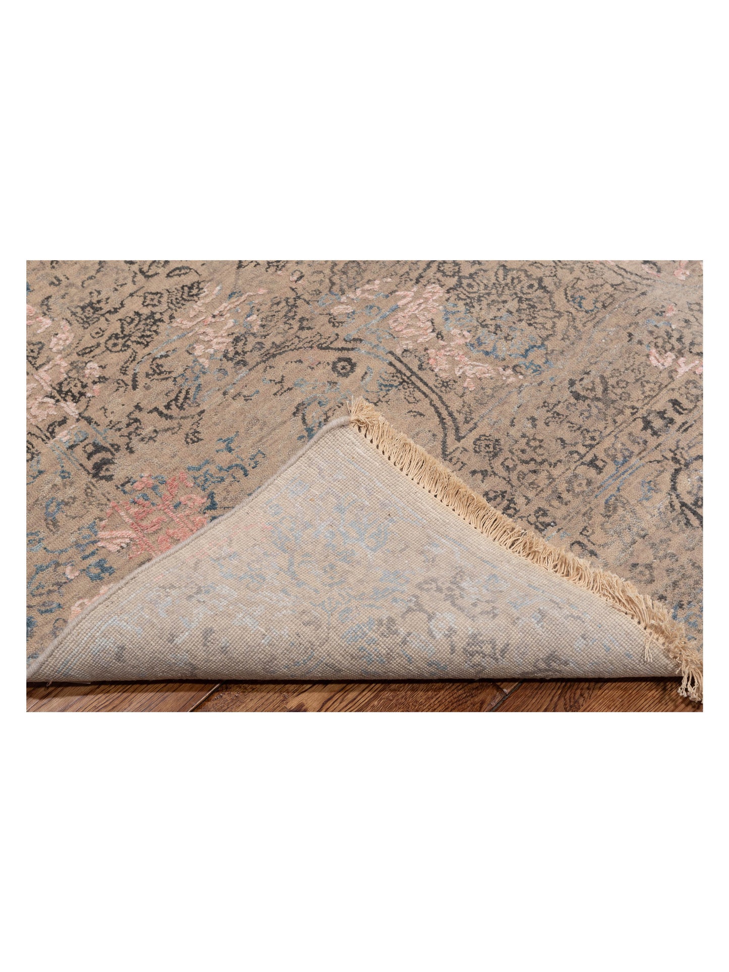 Dazzling 142736 Multi 8.1x9.10 Hand Knotted Rug