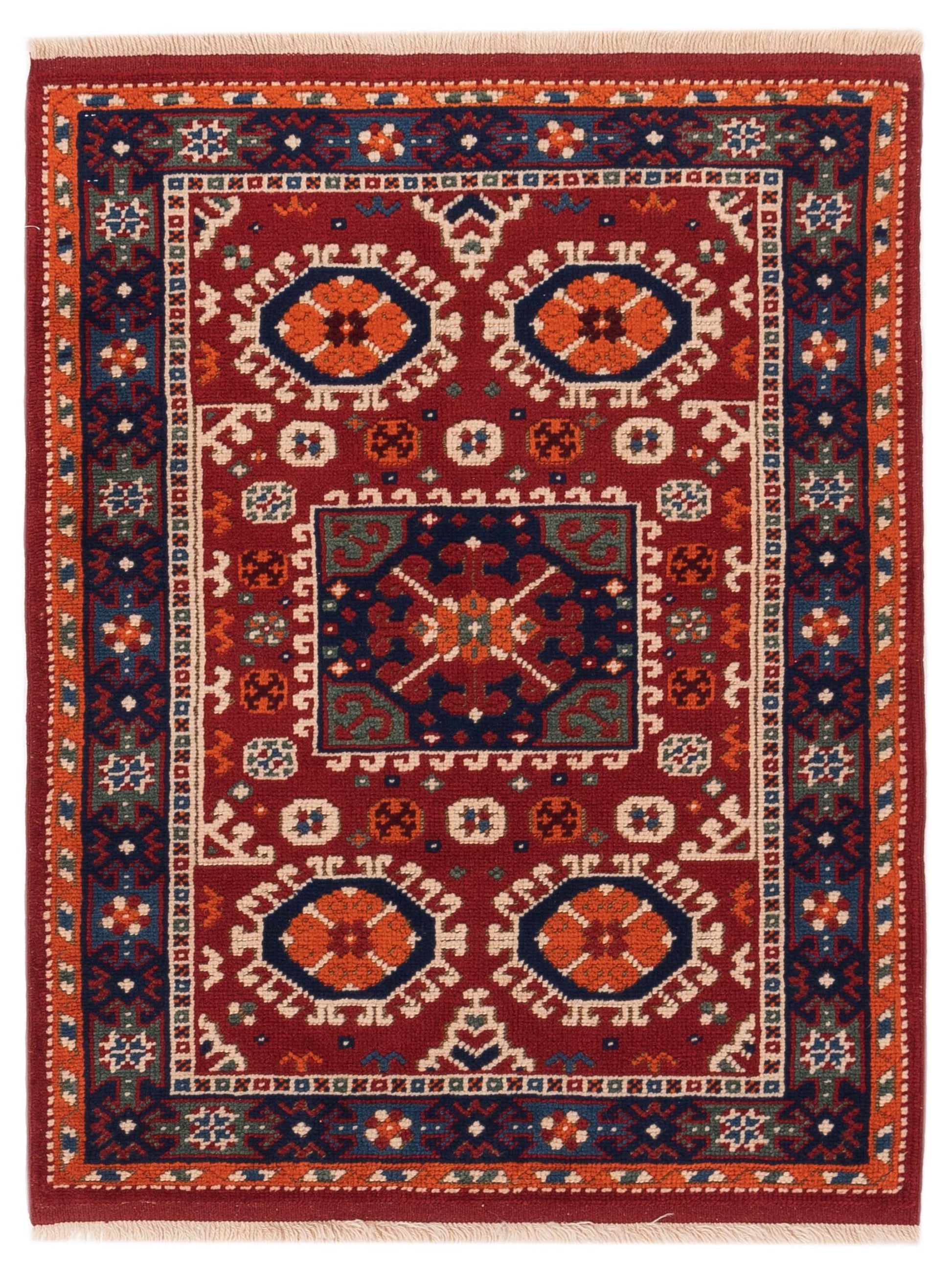 Pasha Turkish Shirwan  Red Navy Traditional