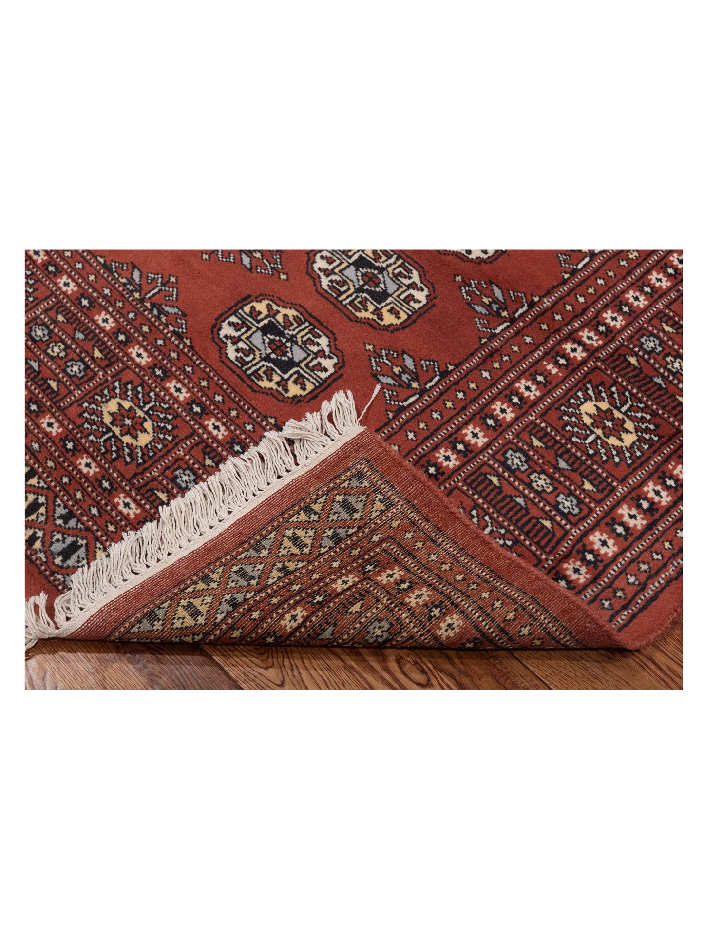 Bokhara 121135 Rust 5.1x8.1 Hand Knotted Rug