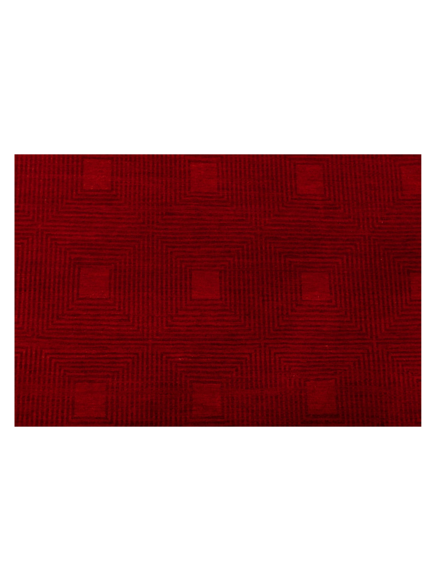 Loribaft 108470 Red 7.9x9.7 Hand Knotted Rug