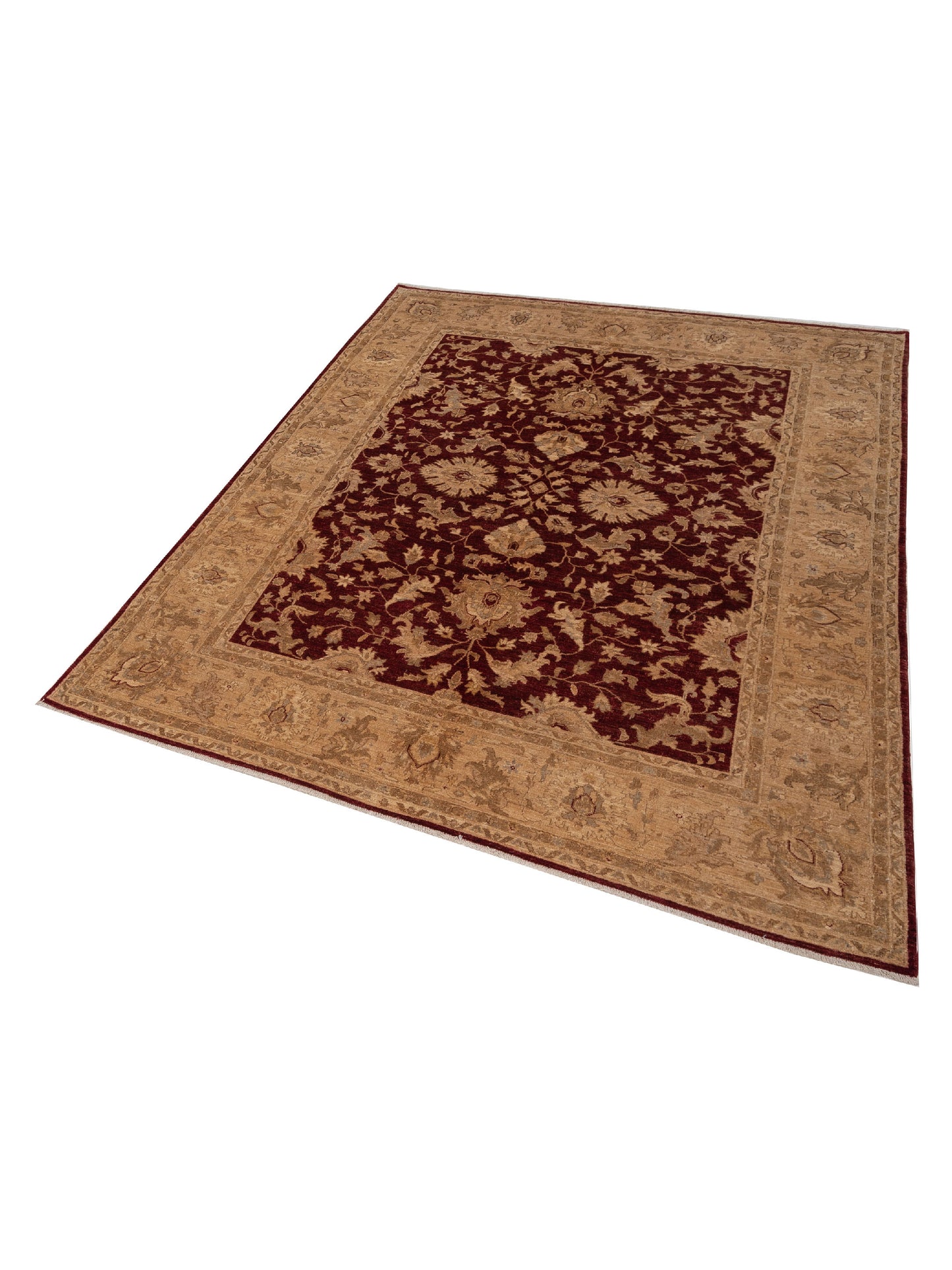 Sultan 112765 Red Ivory 8x10.1 Hand Knotted Rug