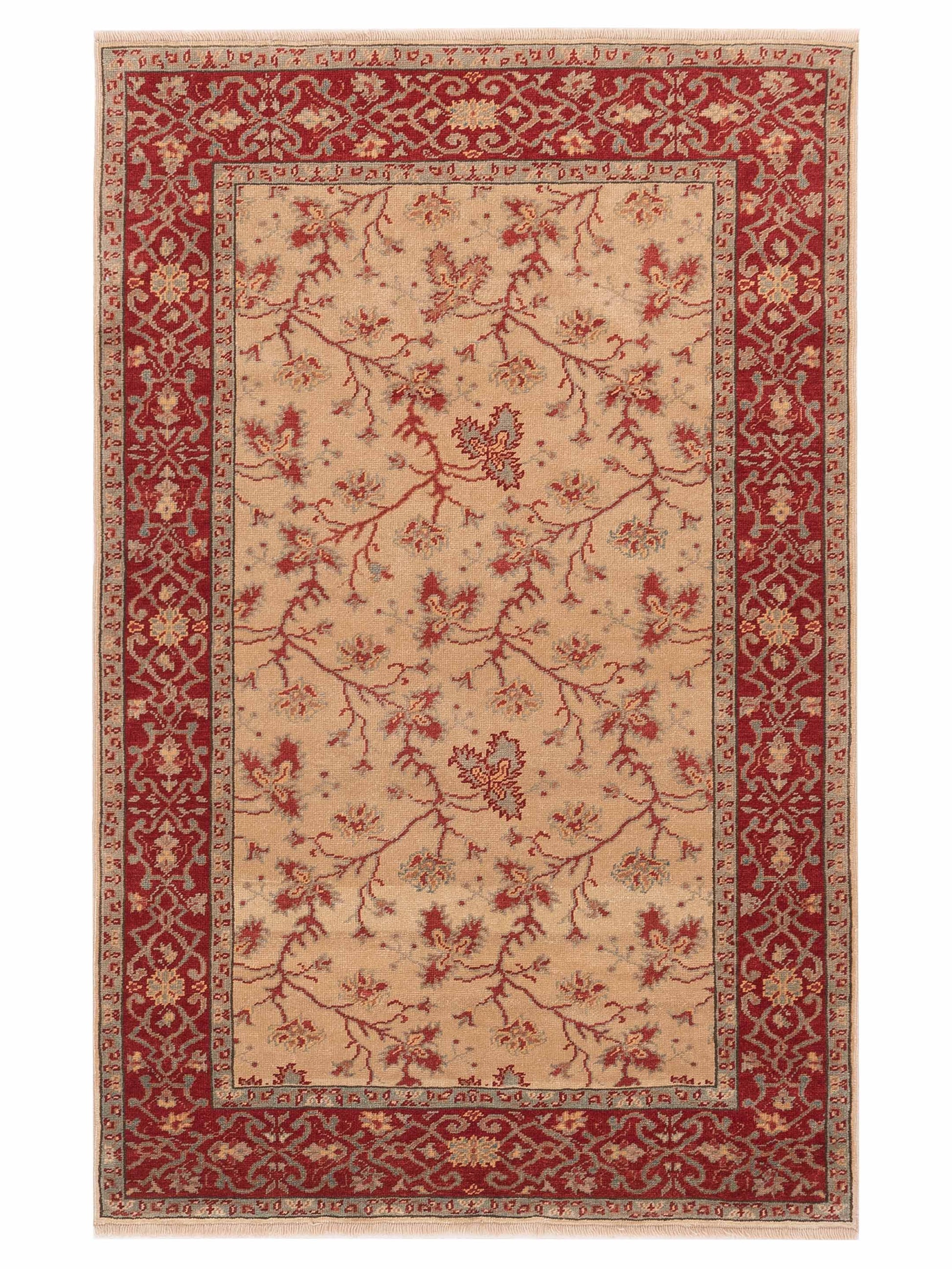 Pasha Antique Loom  Beige Red Transitional