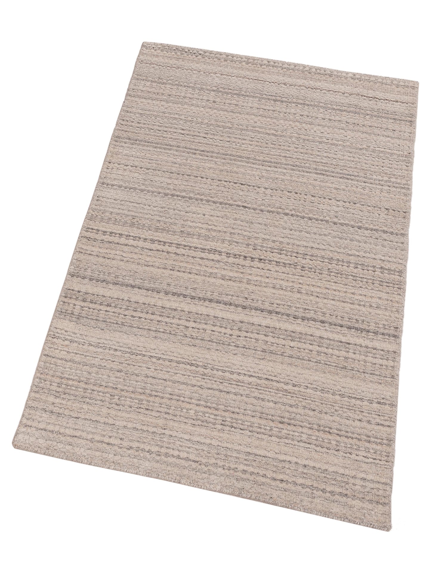 Himalayan 144844 Ivory Gray 3.1x5.1 Hand Knotted Rug