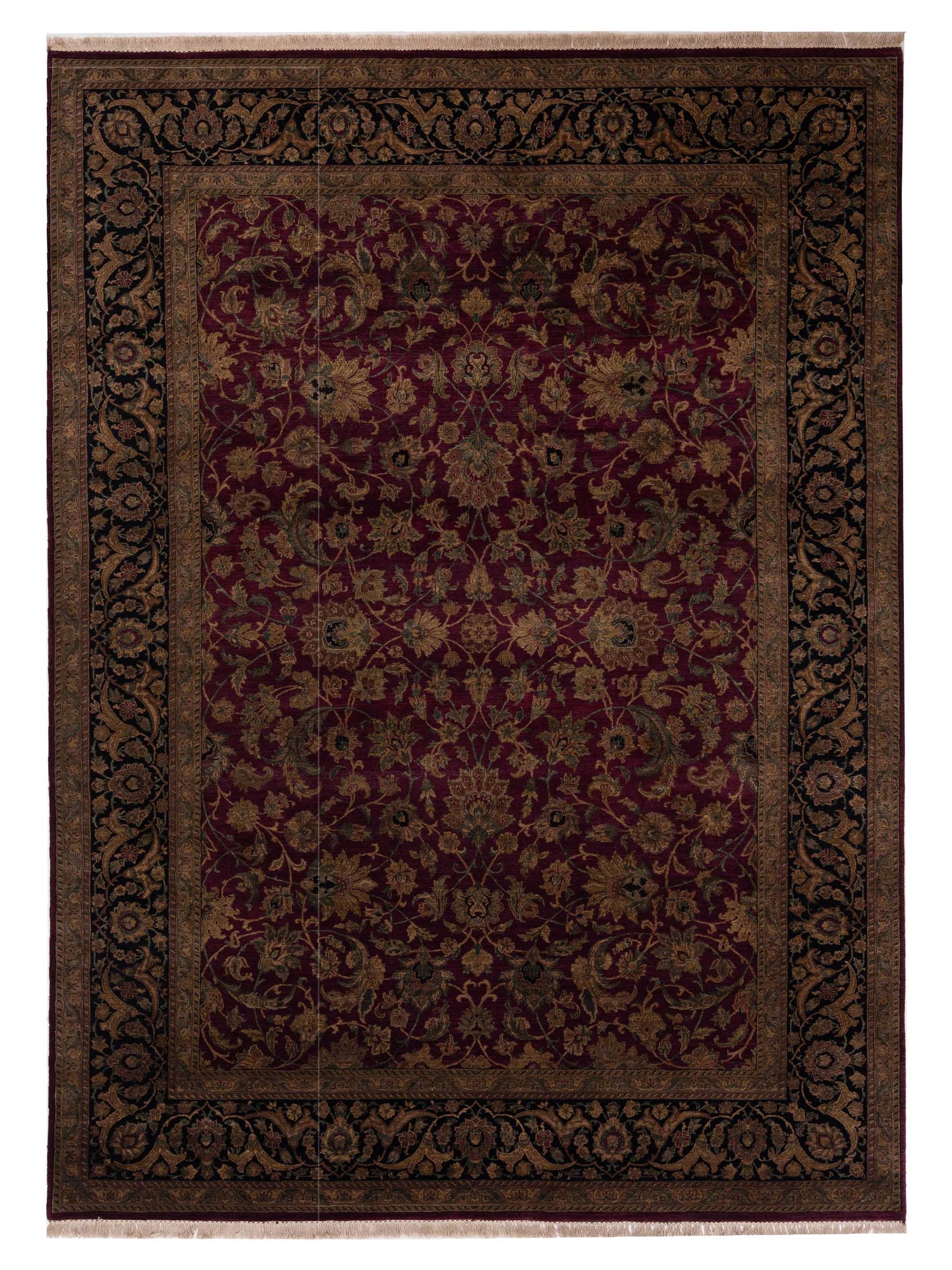 Rajpur Crown  Burgundy Black Transitional