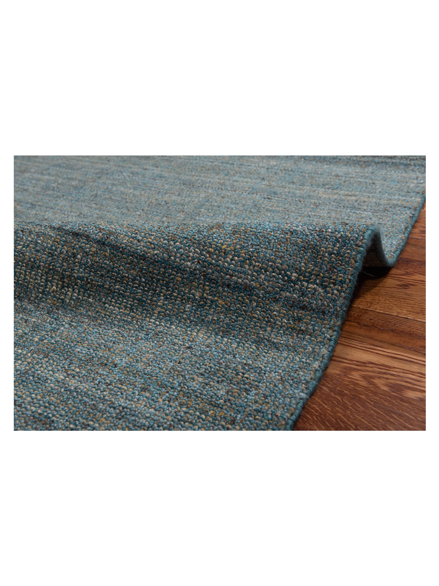 Himalayan 135629 Teal Green Teal Green 5x8 Hand Knotted Rug