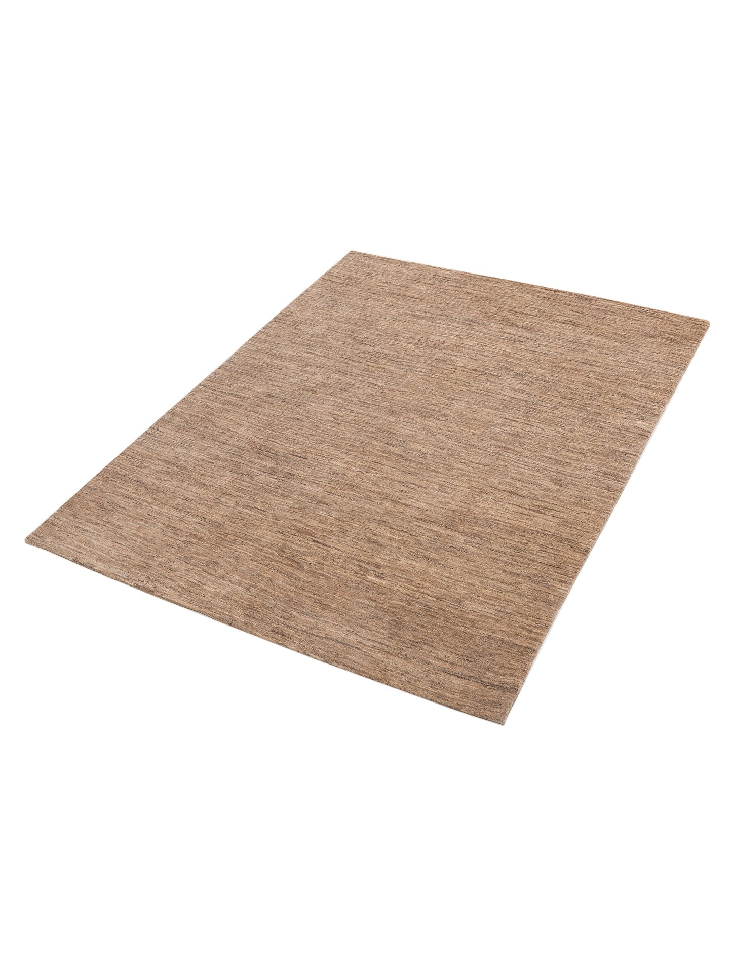 Tibetino 154004 Brown Brown 6.5x8.4 Hand Knotted Rug