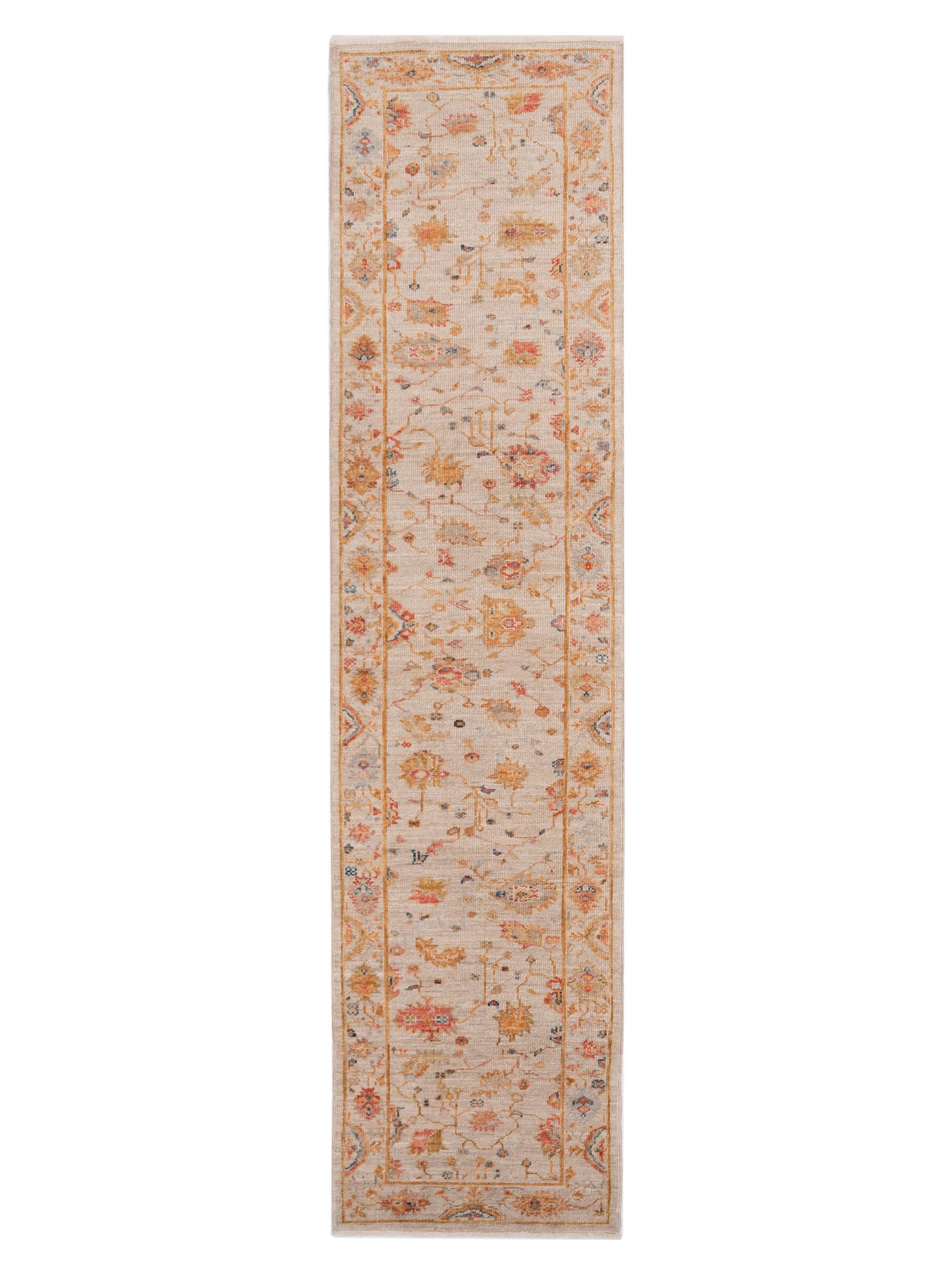 Anadol Angora Oushak  Ivory Ivory Traditional