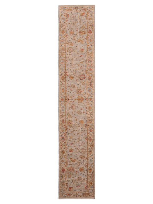 Anadol Angora Oushak  Ivory Ivory Traditional