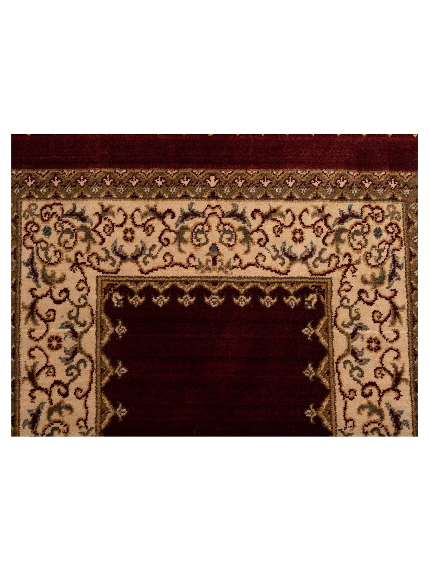 Alara 146348 Red Red 4x5.3 Machine Made Rug