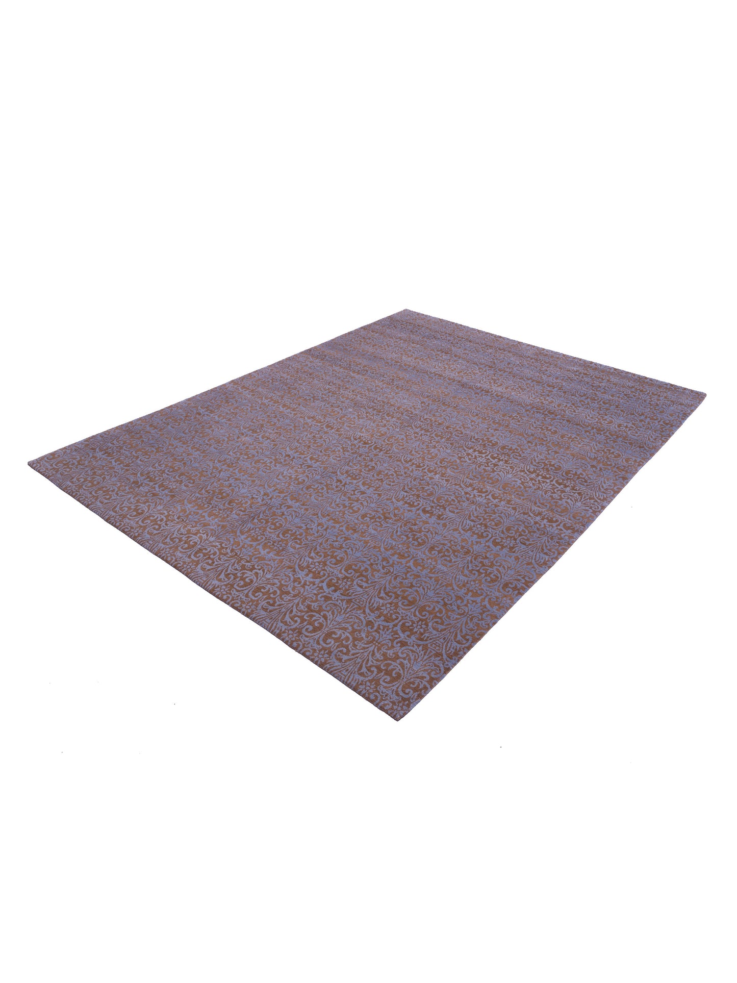 Nepalese 104149 Gold Gold 9x12 Hand Knotted Rug