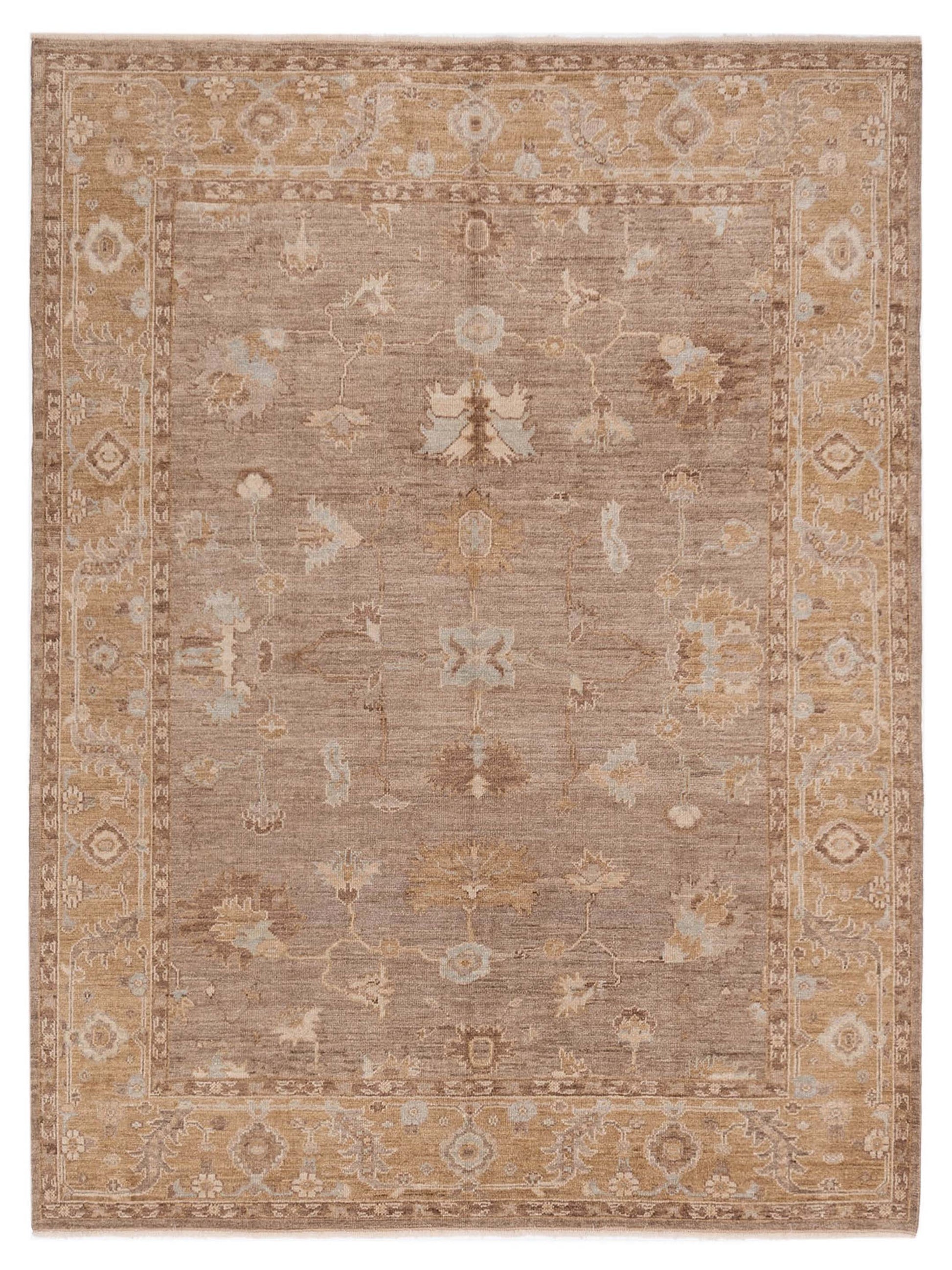 Anadol Angora Oushak  Brown Gold Traditional