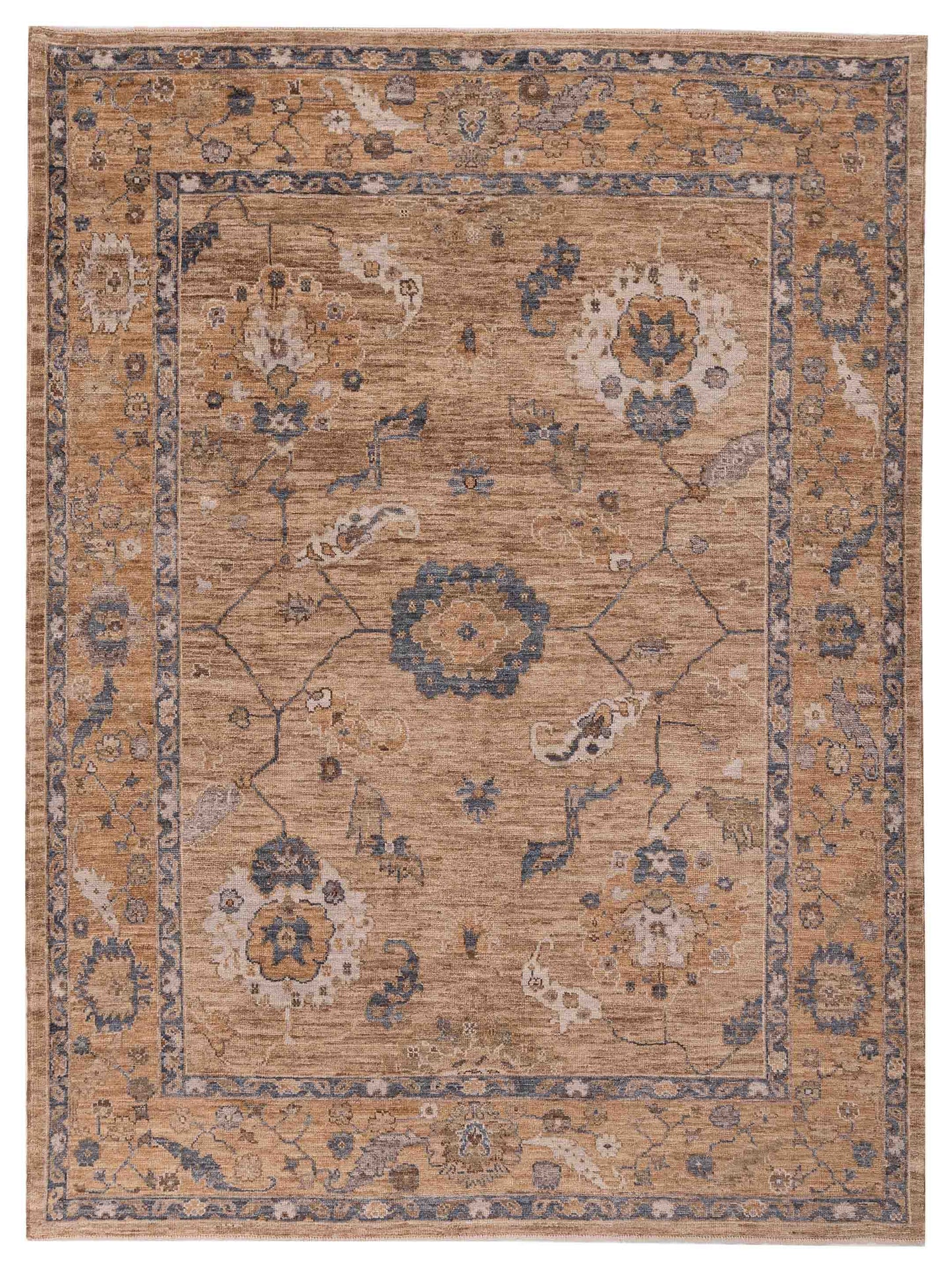 Anadol Angora Oushak  Gold Gold Traditional