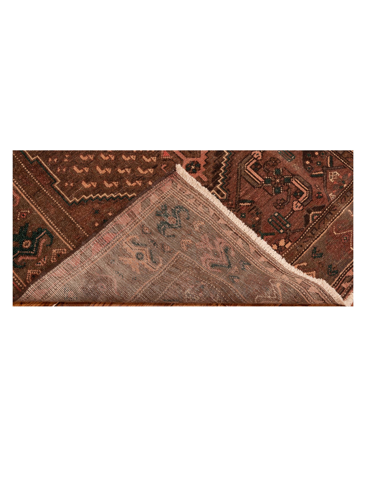 Persian 147335 Brown Brown 4.2x7.2 Hand Knotted Rug