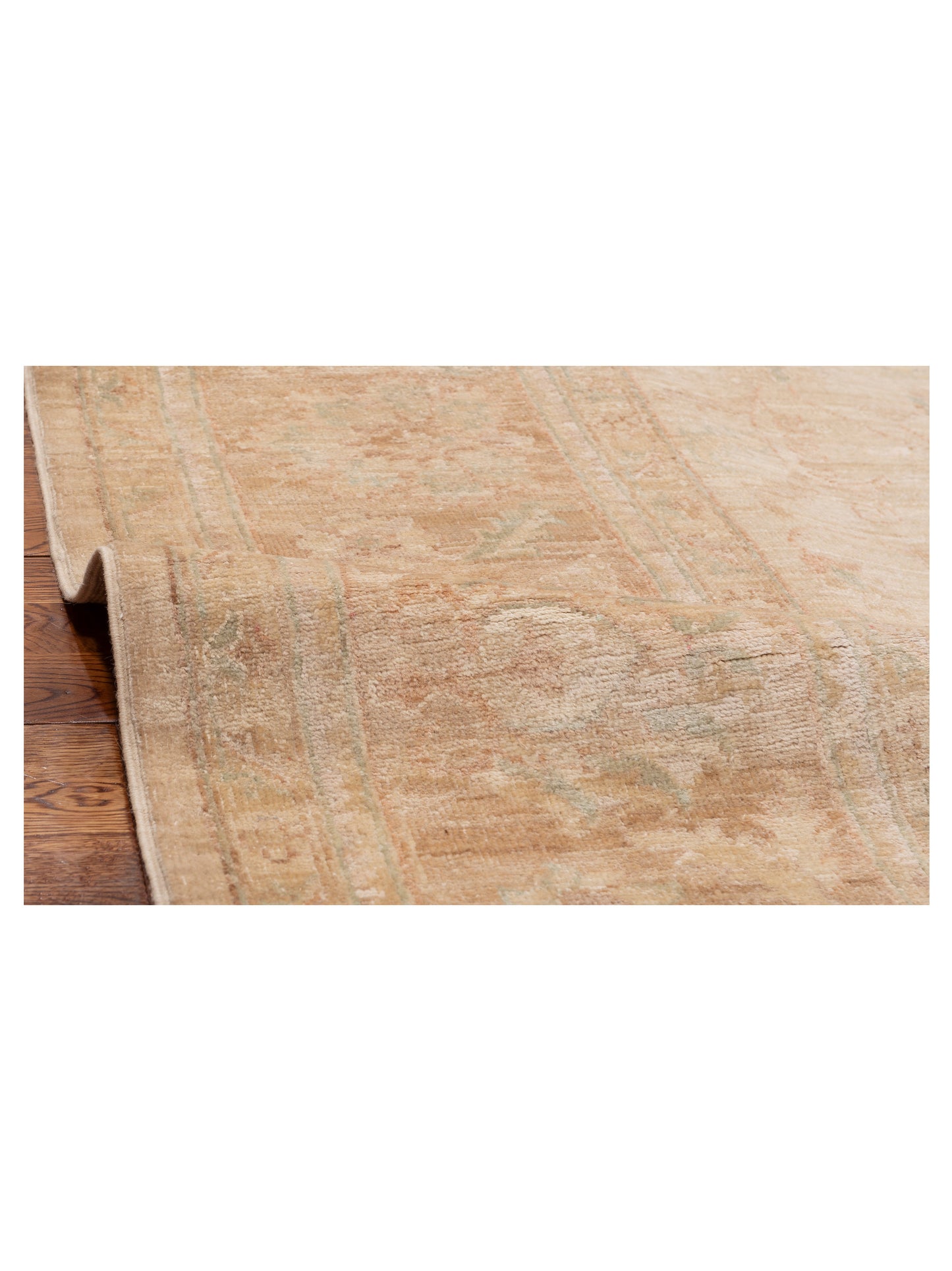 Sultan 118991 Ivory Brown 8.3x9.7 Hand Knotted Rug