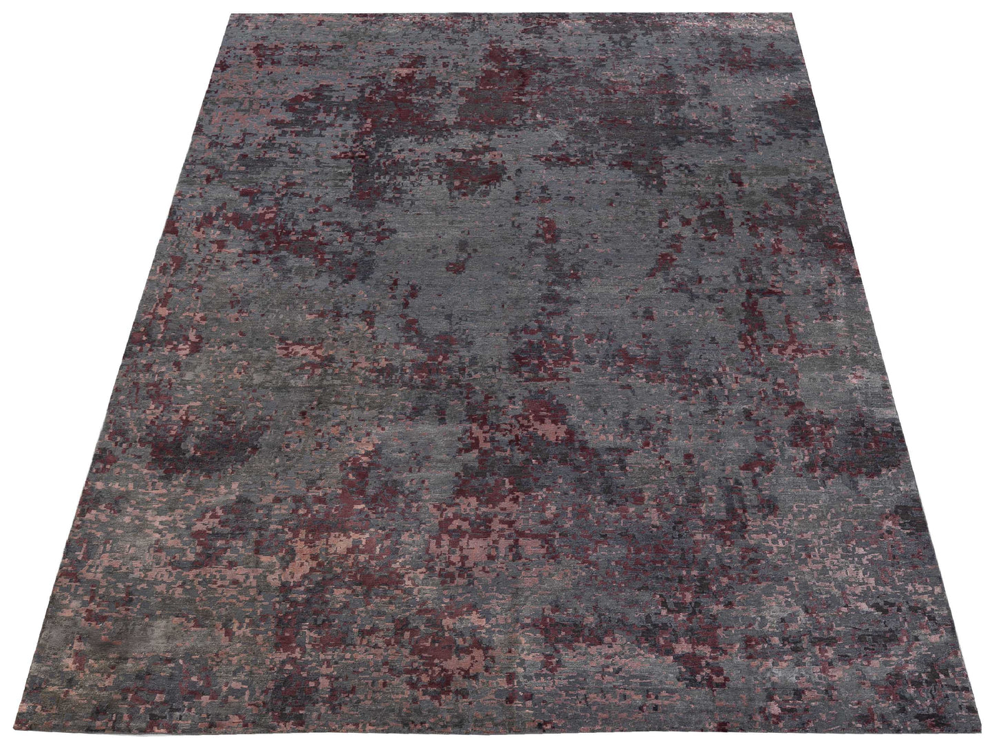 Tibetino 129529 Gray 9.9x13.1 Hand Knotted Rug