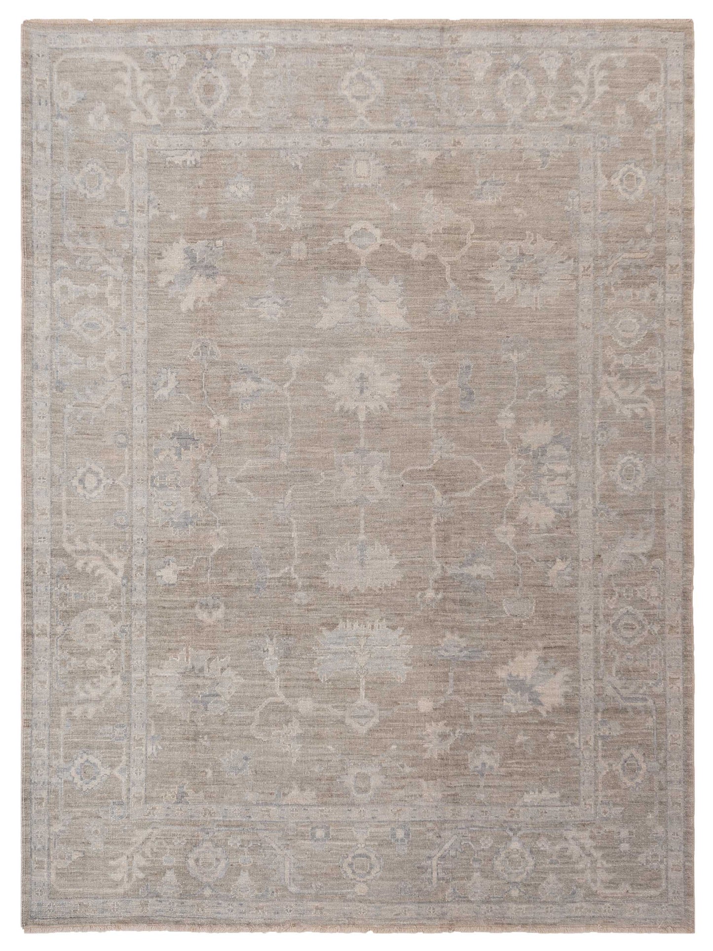 Anadol Angora Oushak  Gray Gray Traditional
