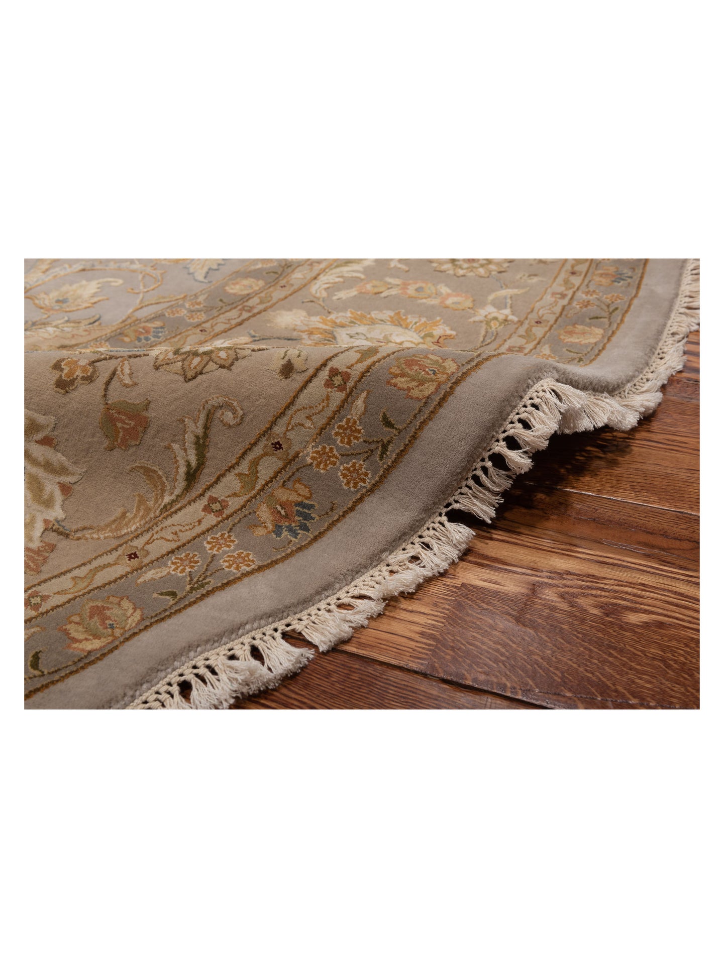 Imperial Silk 127212 Beige Gold 10x10 Hand Knotted Rug