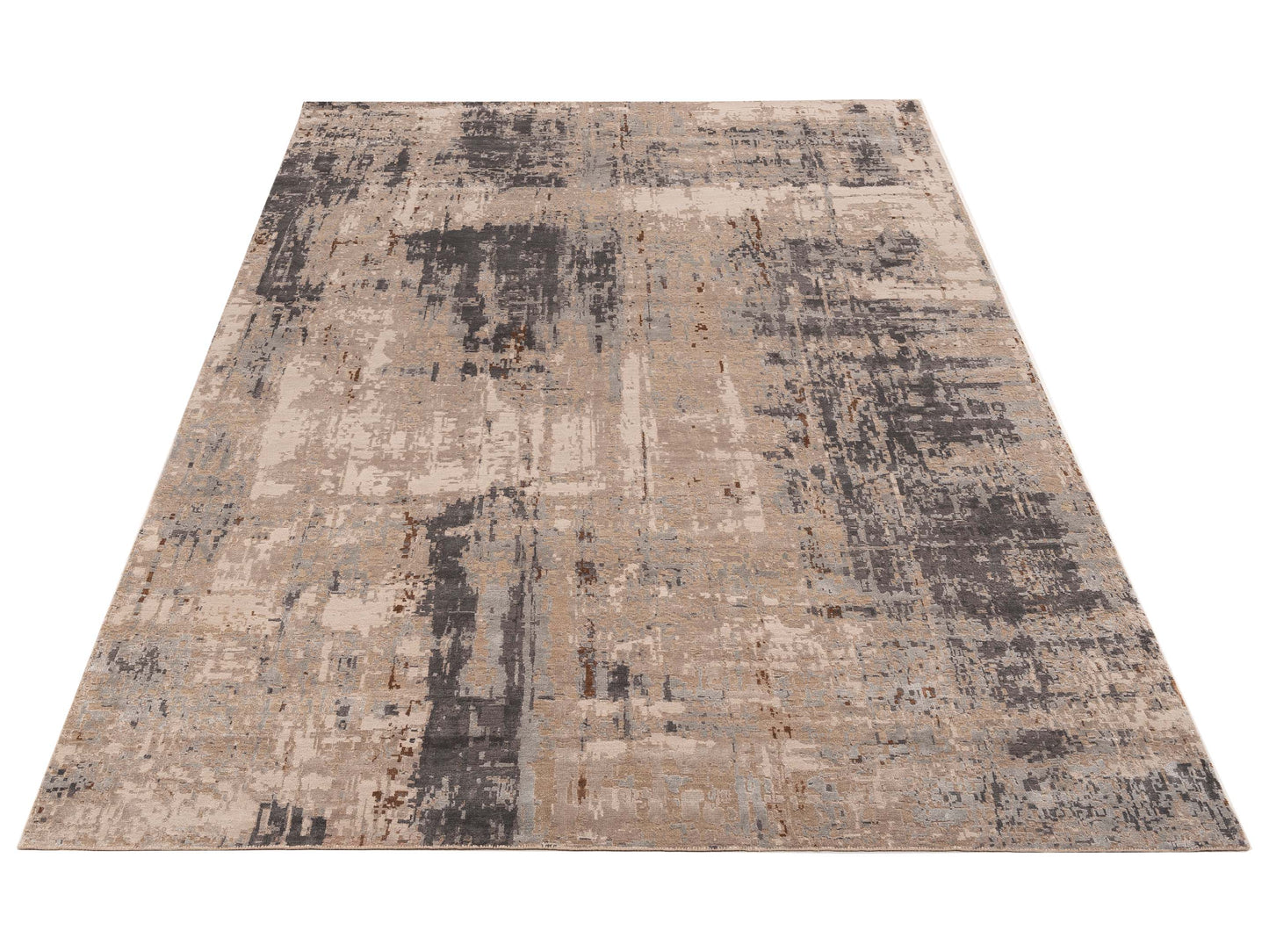 Tibetino 152958 Cream 8.11x12 Hand Knotted Rug