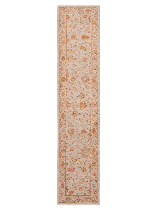 Anadol Angora Oushak  Ivory Ivory Traditional