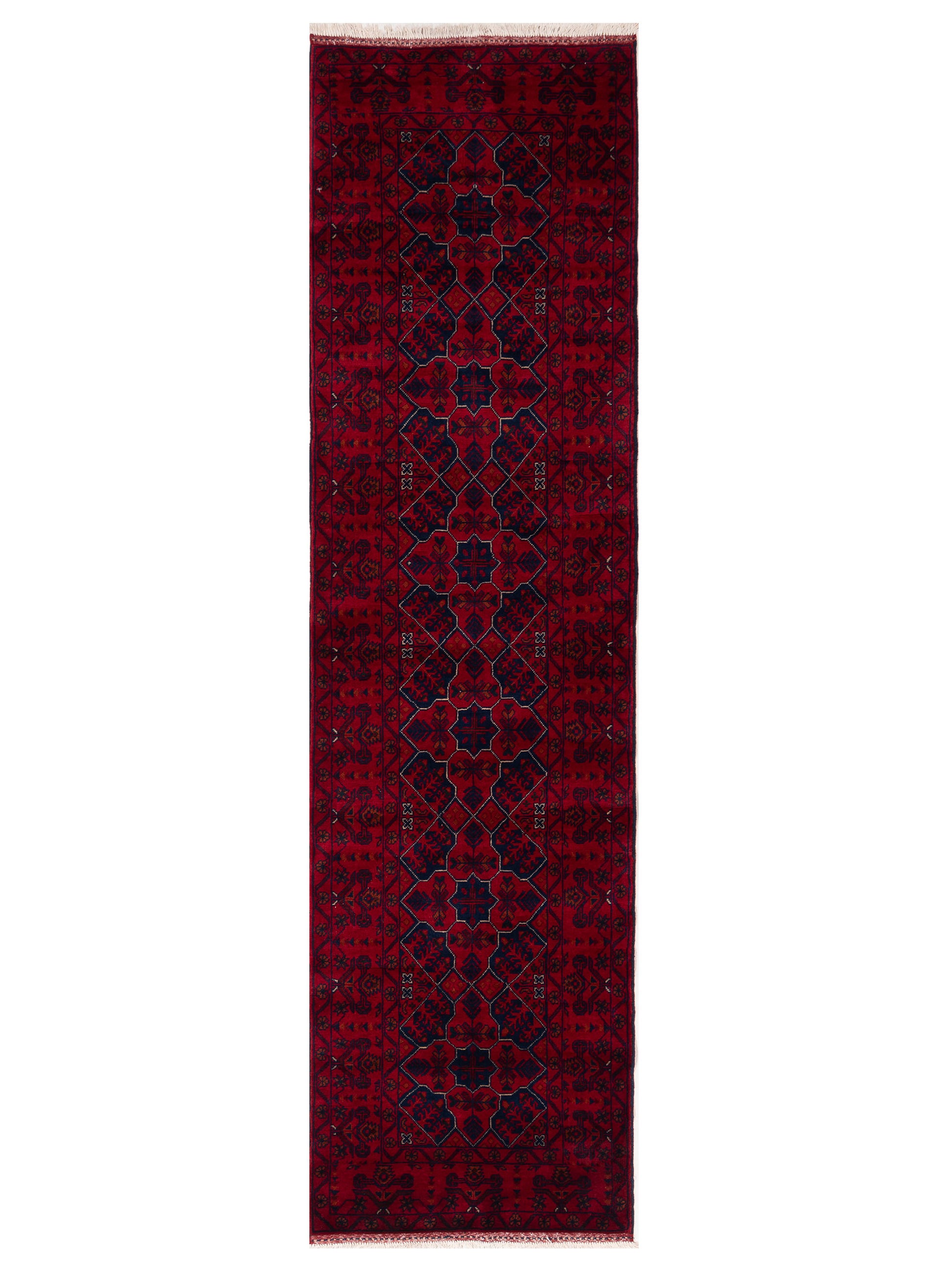 Nomad Afghan Belcik  Navy Red Tribal