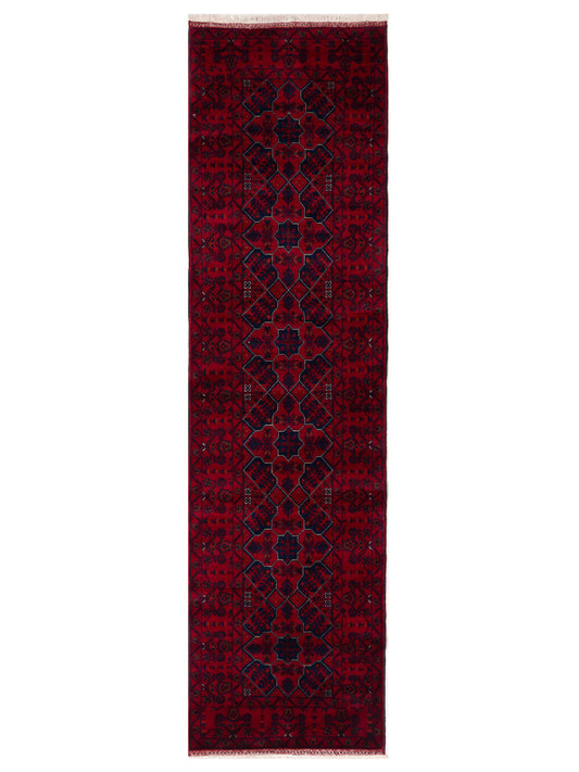 Nomad Afghan Belcik  Navy Red Tribal