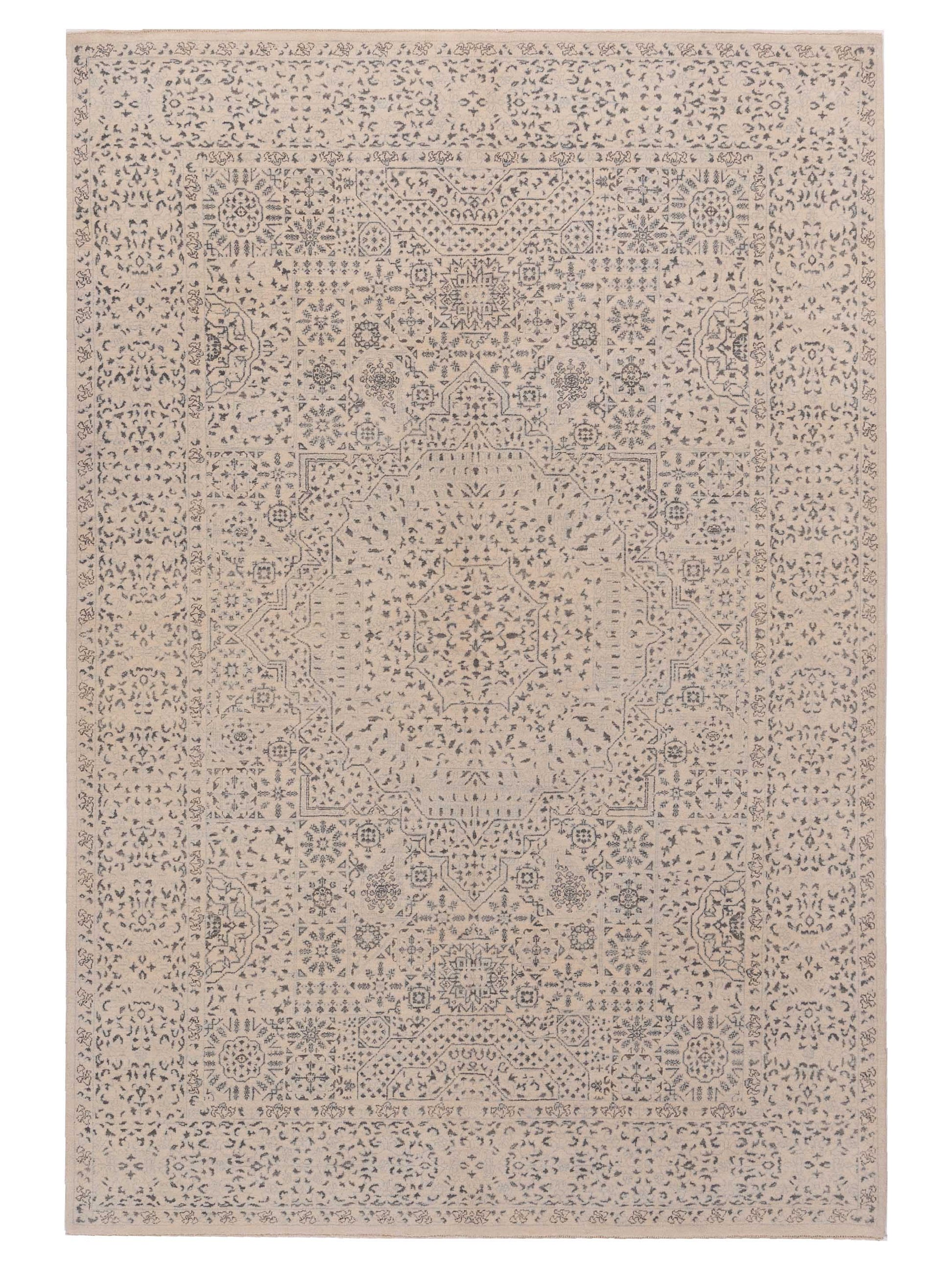 Nomad Super Mamluk  Ivory Gray Traditional