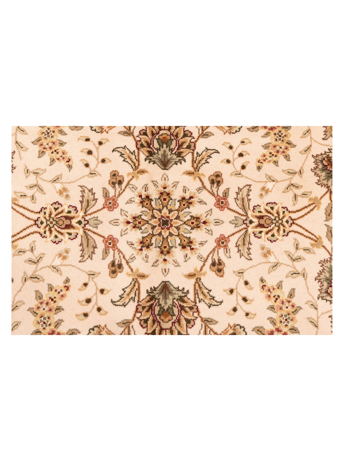 Magnolia 111577 Ivory Ivory 9x12 Hand Knotted Rug