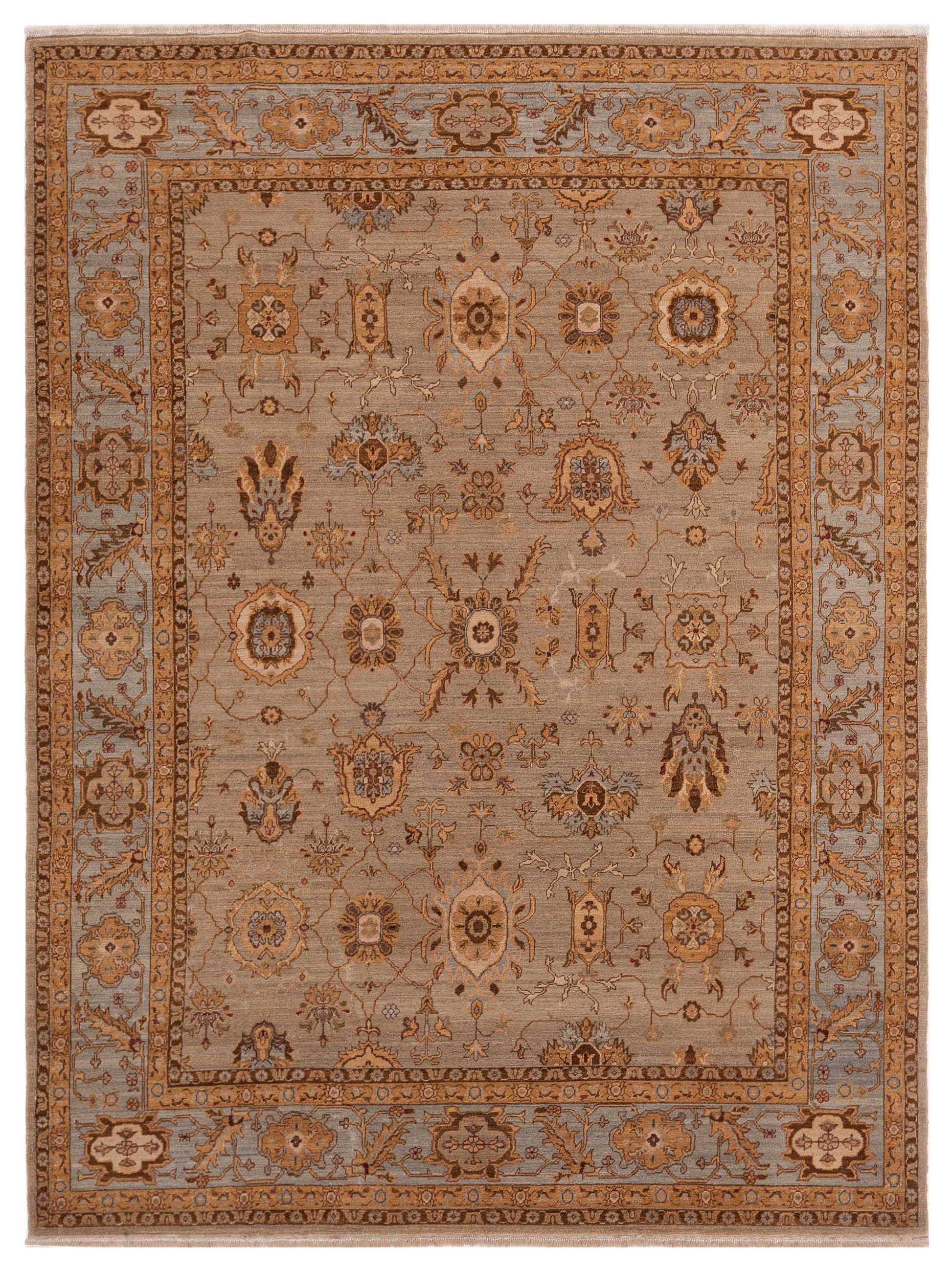 Pasha Karya  Silver Blue Traditional