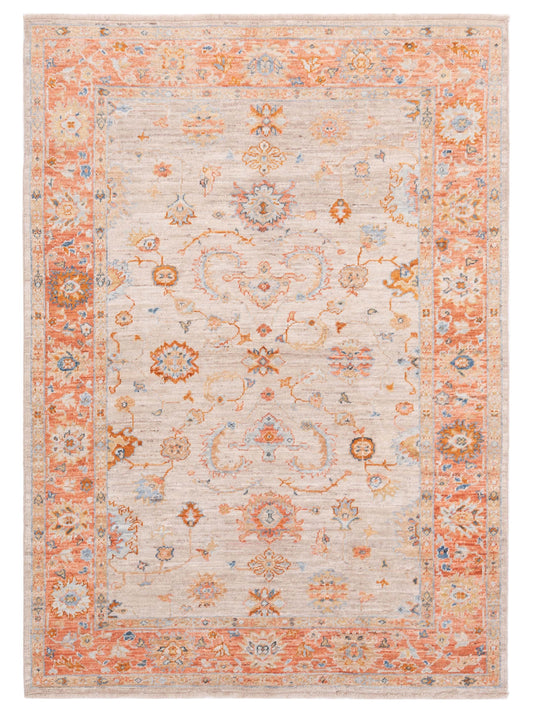 Anadol Angora Oushak  Beige Rust Traditional