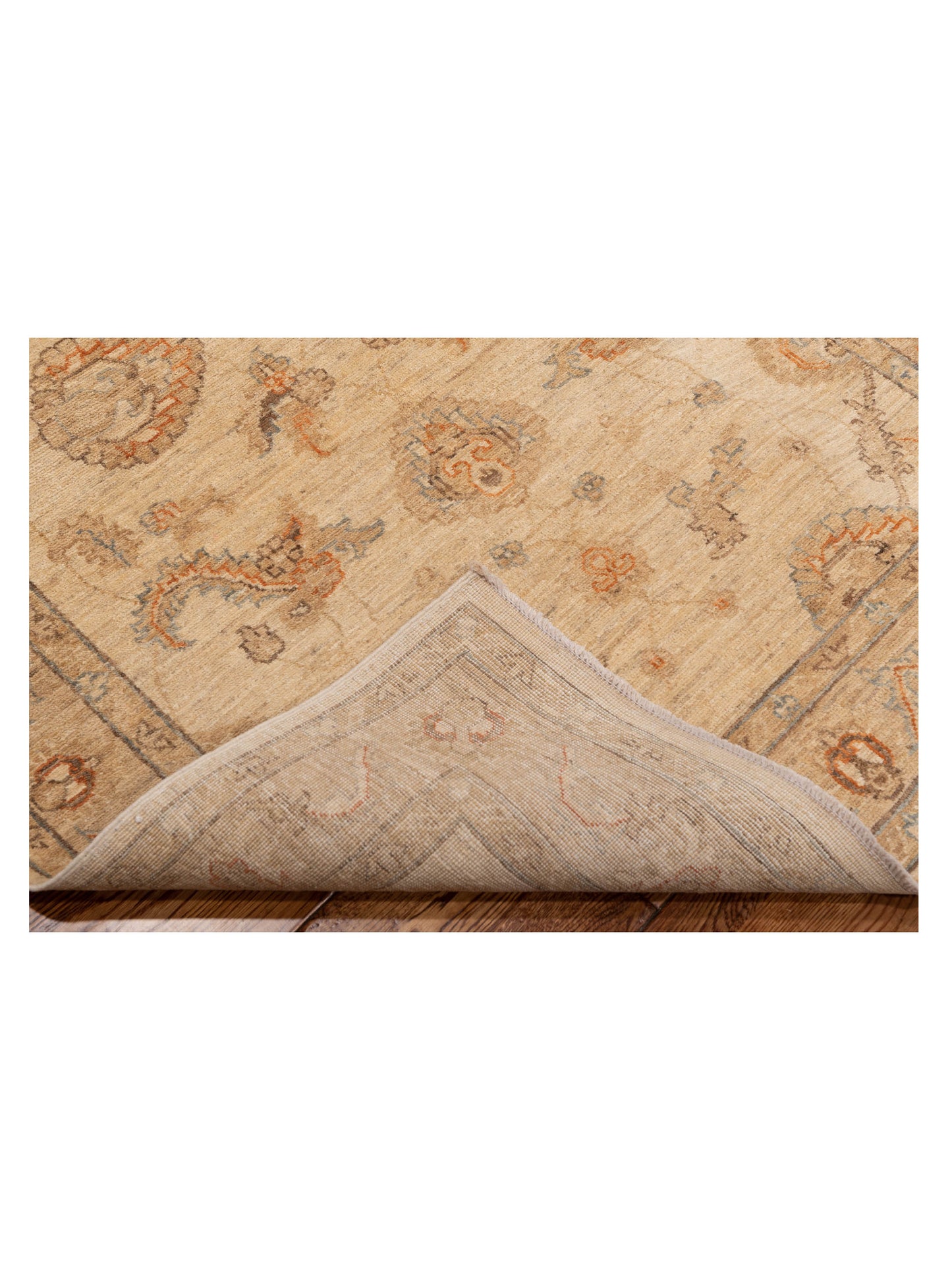 Sultan 116455 Ivory Gold 3.10x5.8 Hand Knotted Rug