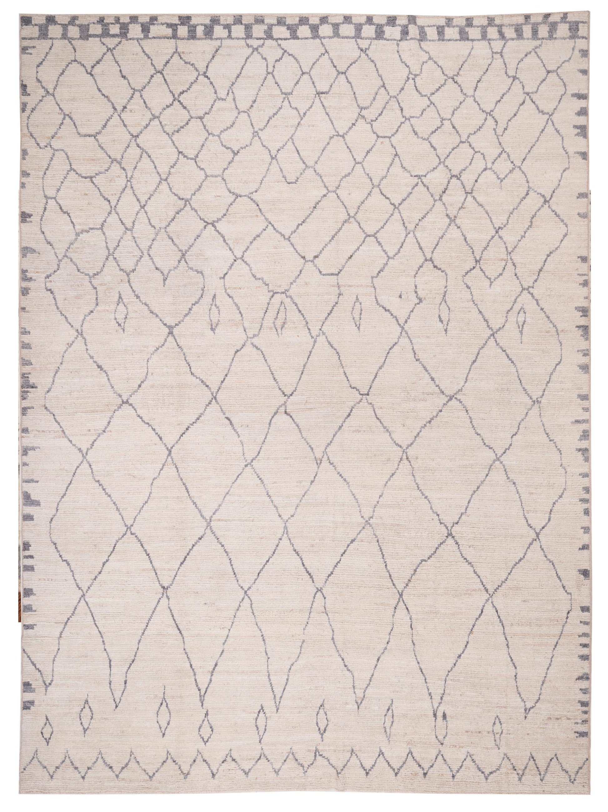 Pasha Berber  Ivory Gray Contemporary