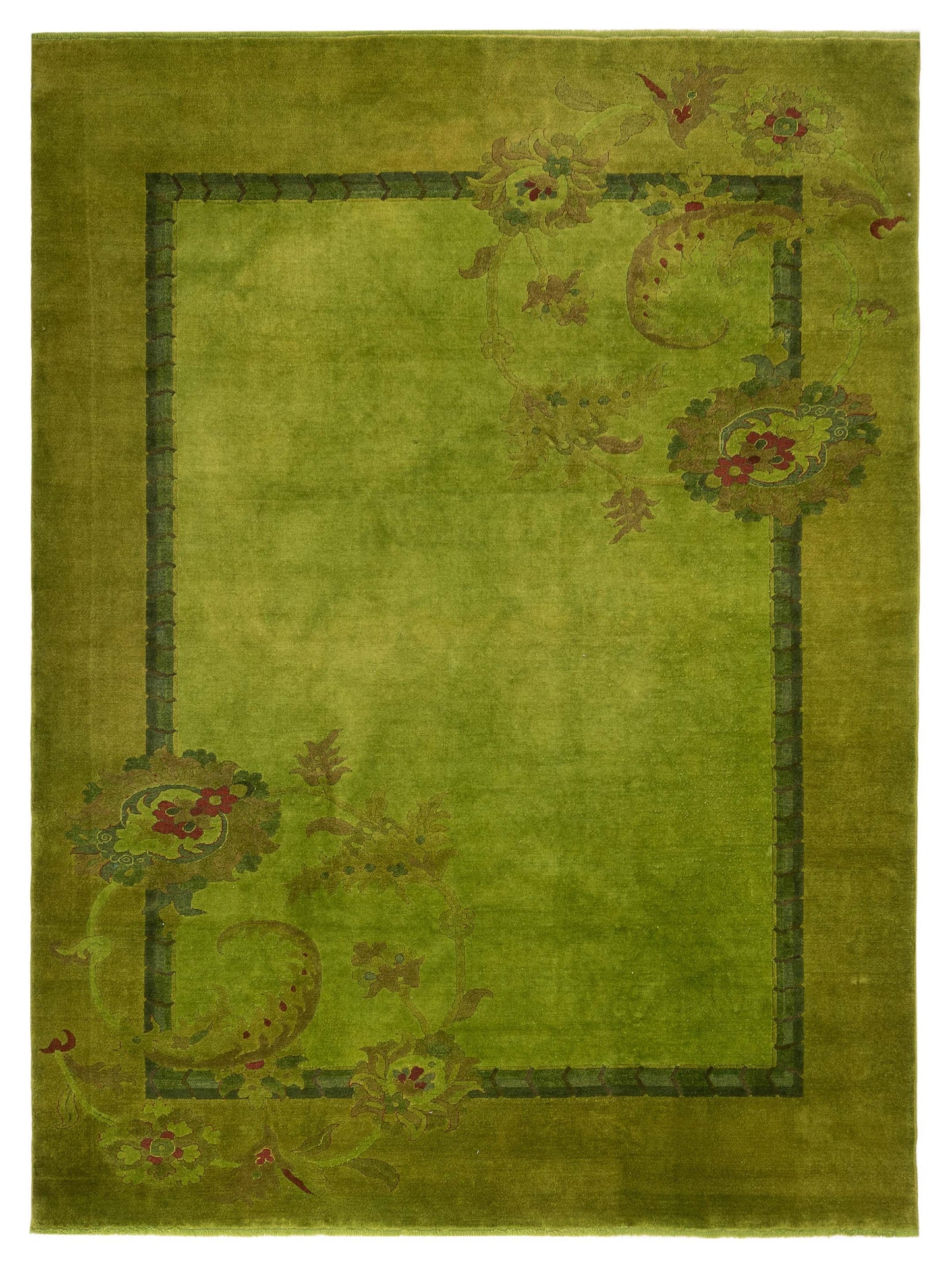 Pasha Vintage  Green  Contemporary