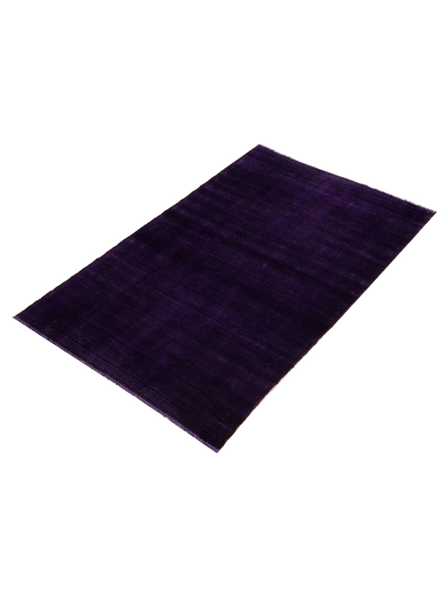 Vintage 107457 Purple 4.3x7.2 Hand Knotted Rug