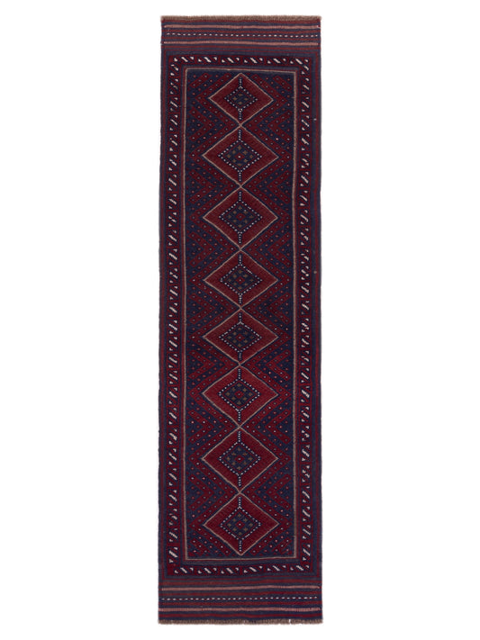 Nomad Afghan Soumak  Red Navy Tribal