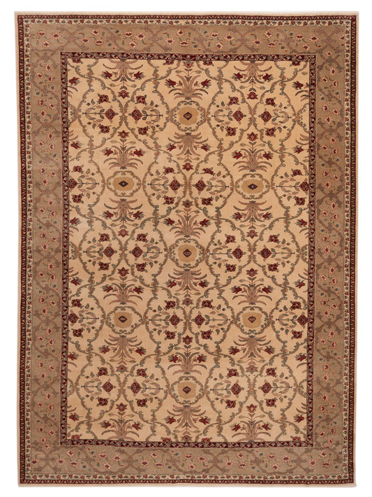 Pasha Antique Loom  Ivory Sage Green Transitional